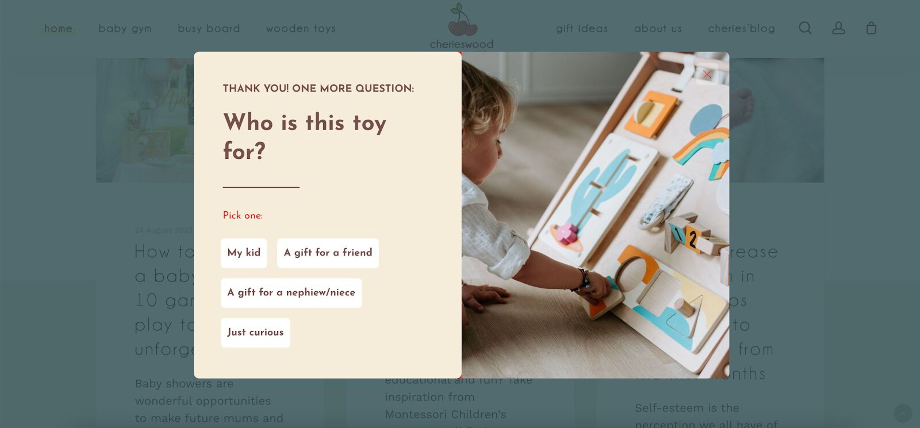 Collect zero-party data from your visitors on your form submission.