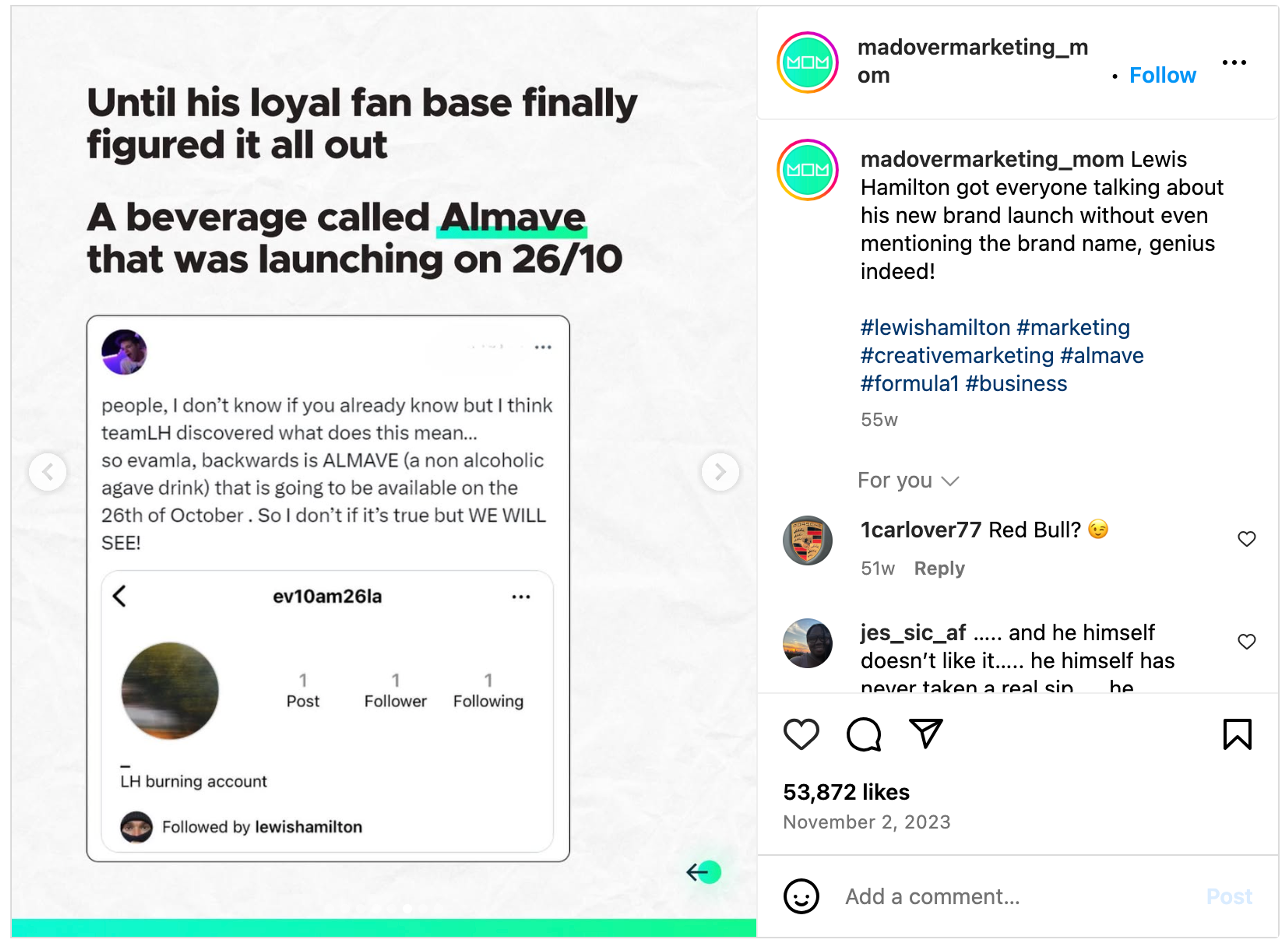 Social media went wild with speculations