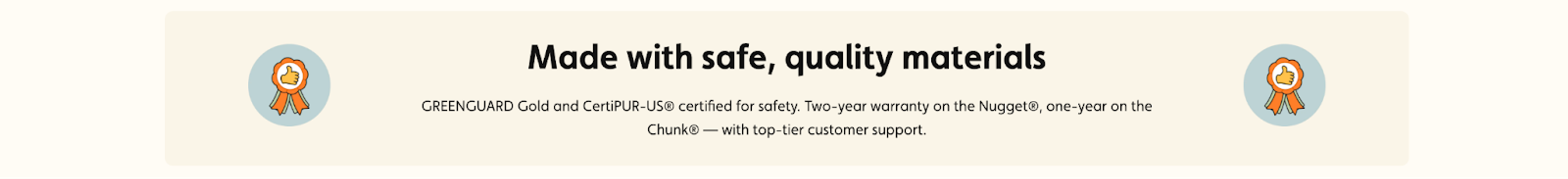 Safety certifications