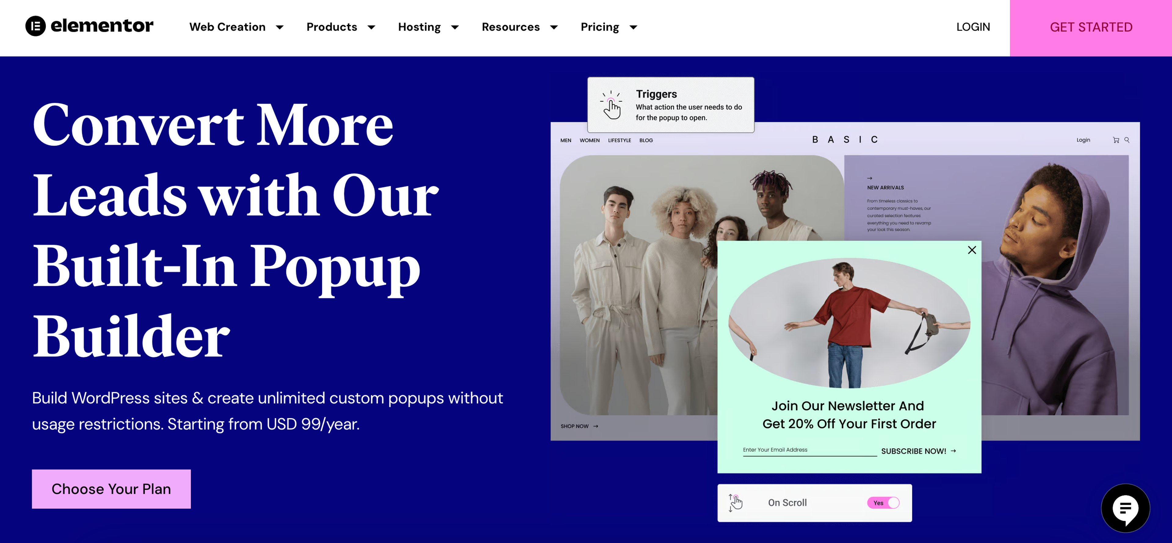 Elementor top WordPress popup plugins
