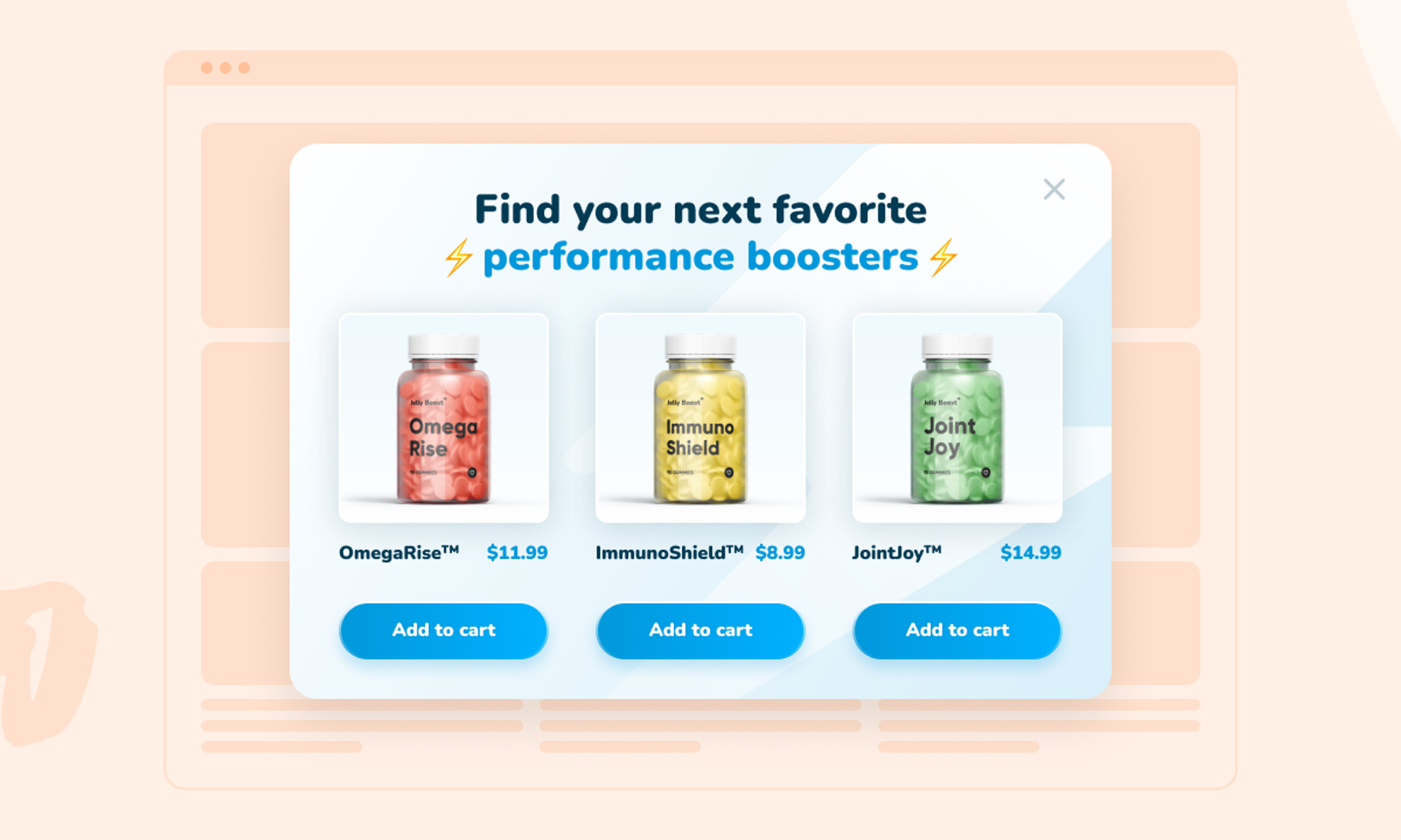 Smart Recommender popup