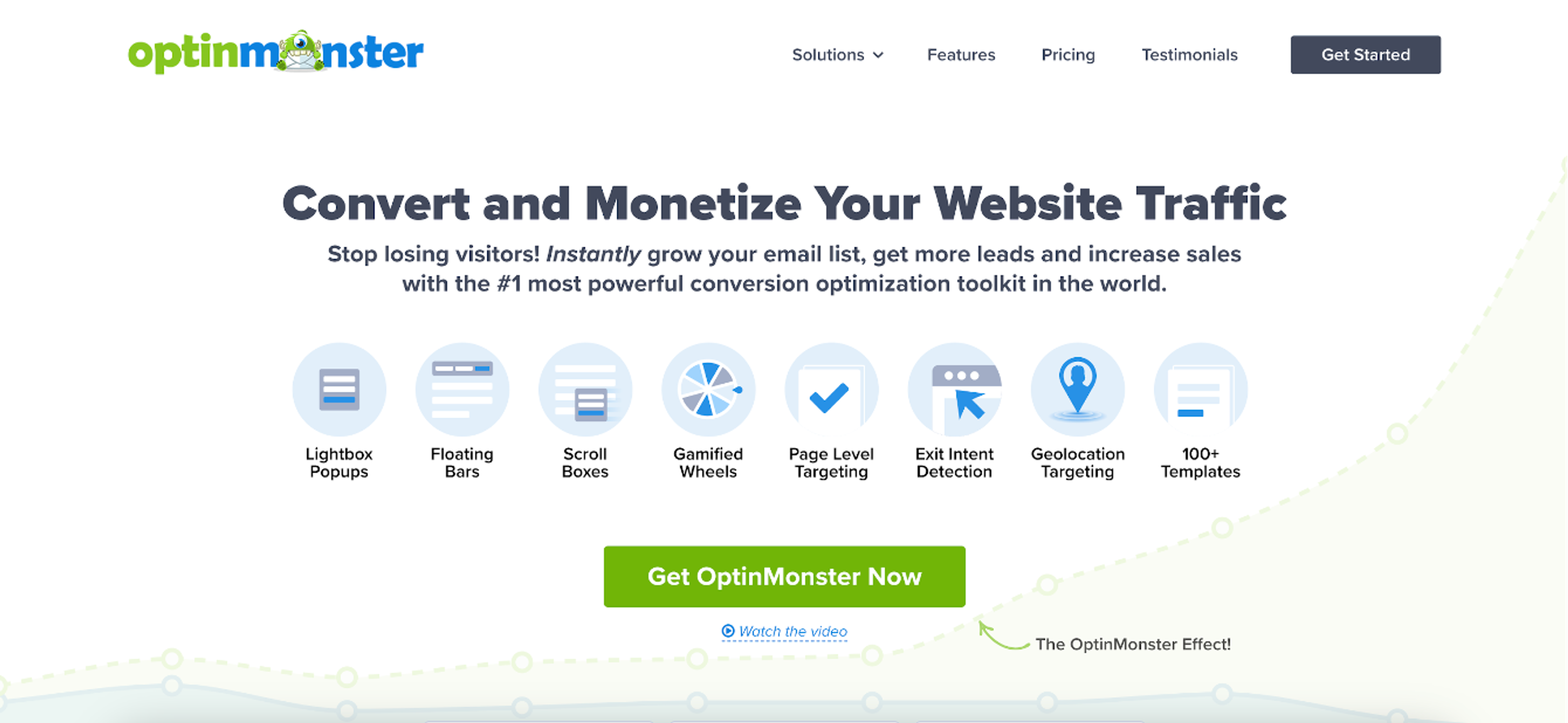 OptinMonster is one of the many Popupsmart alternatives