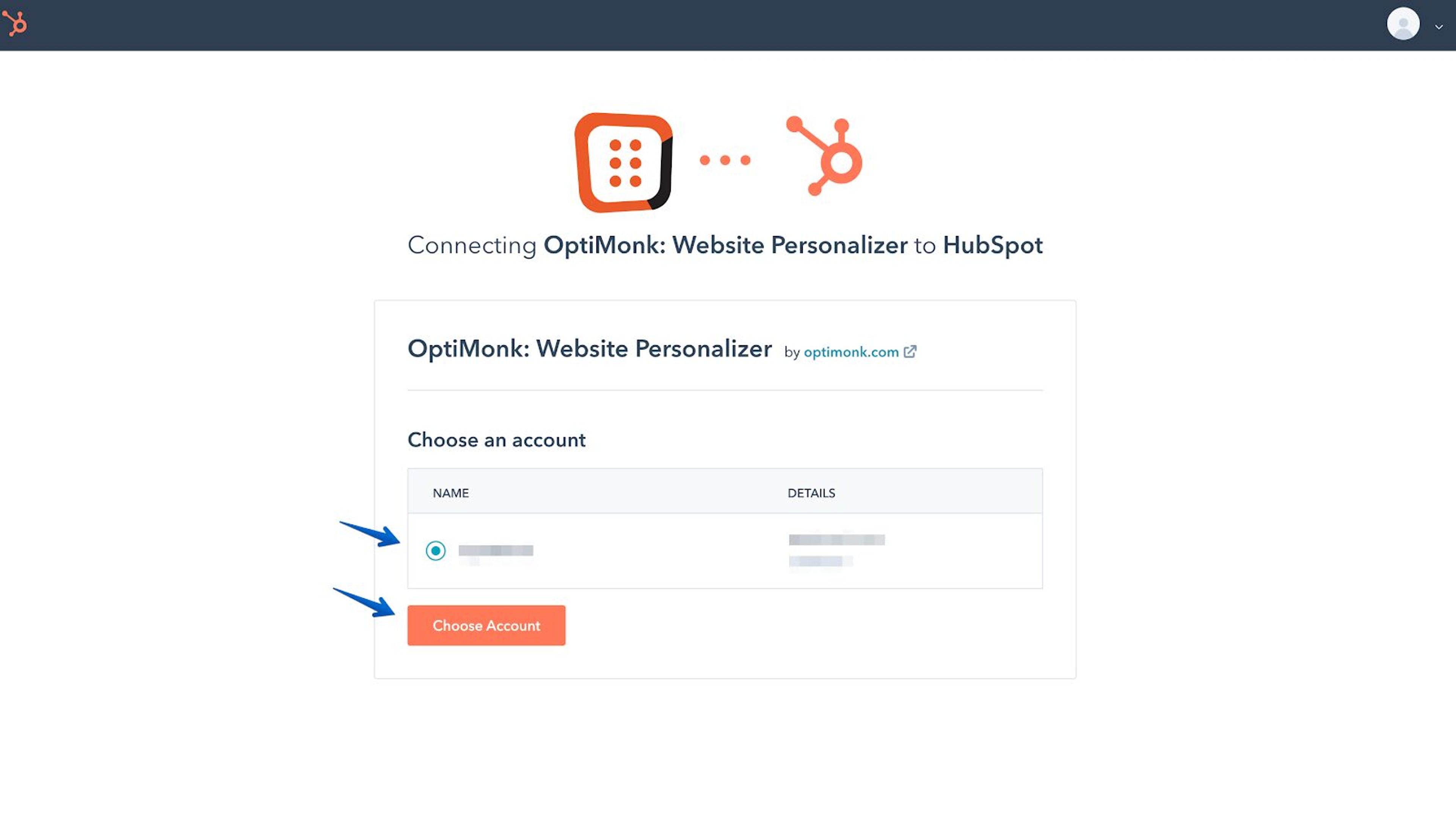 Integrate OptiMonk and HubSpot and target your contacts.