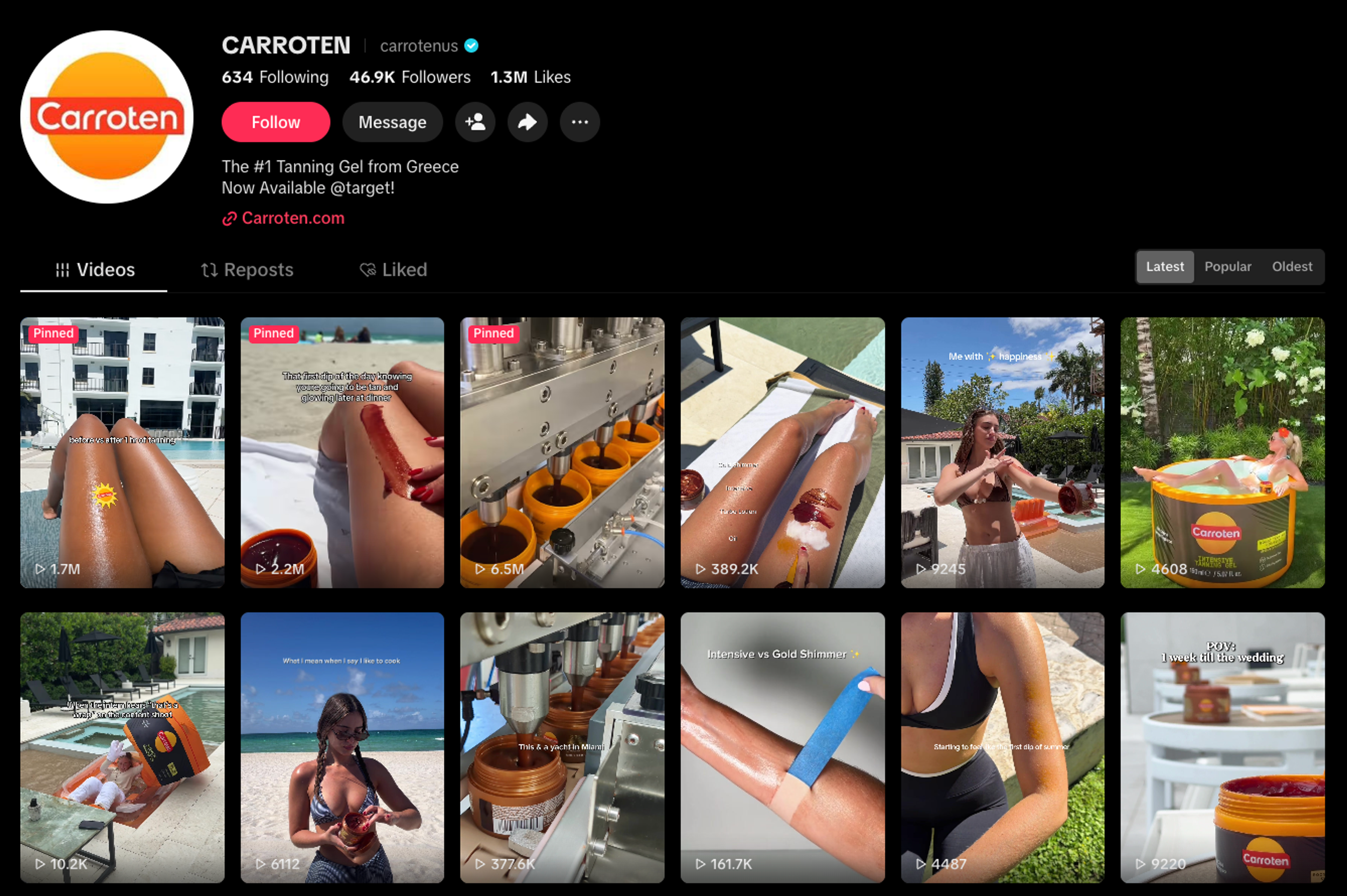 Carroten's TikTok
