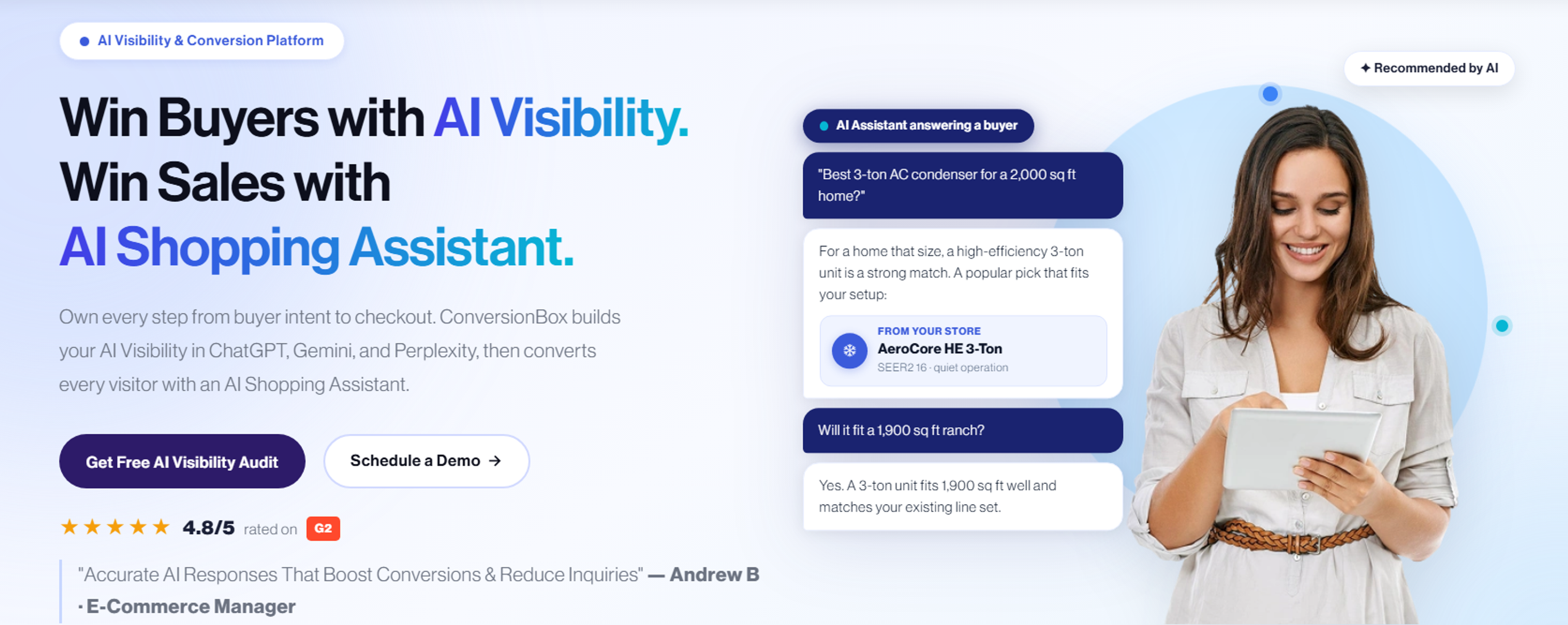 ConversionBox AI discovery-to-conversion platform