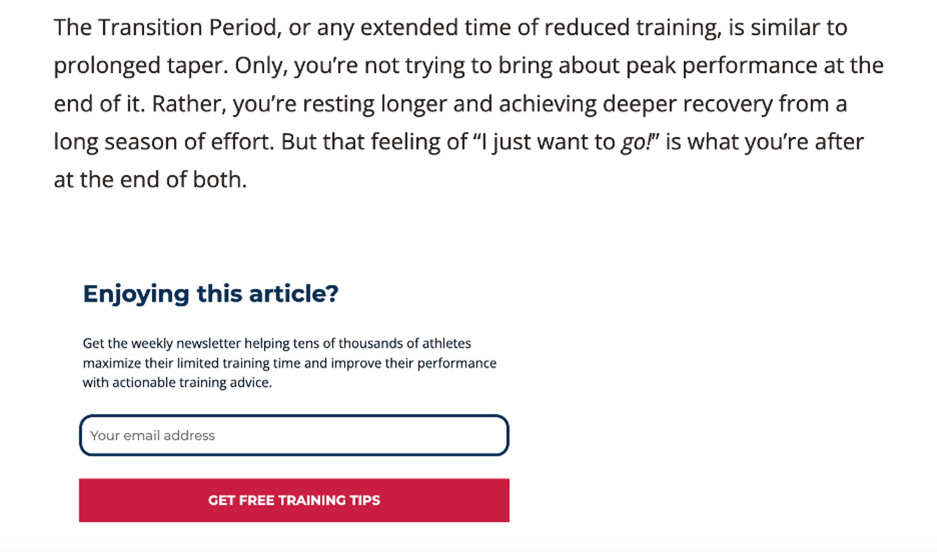 Embedded content list building example