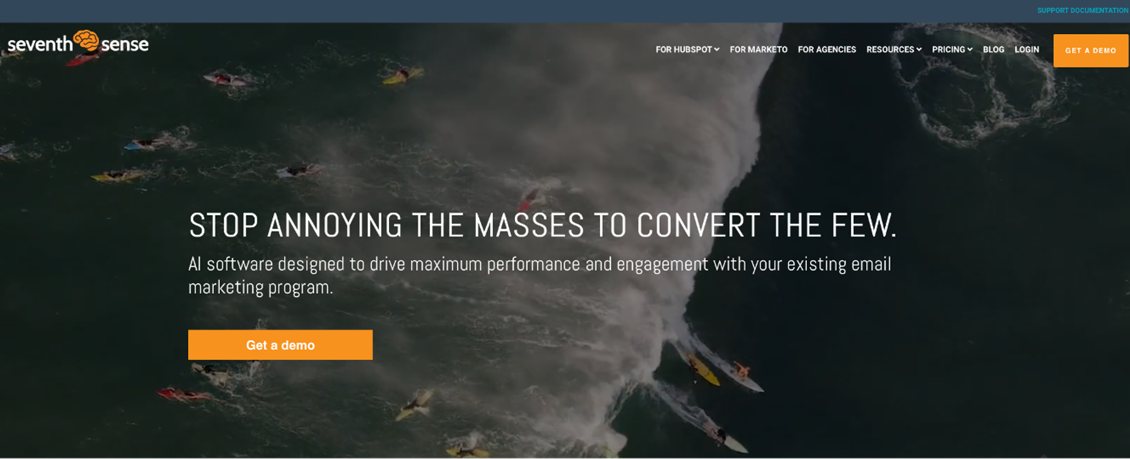 Seventh Sense email marketing