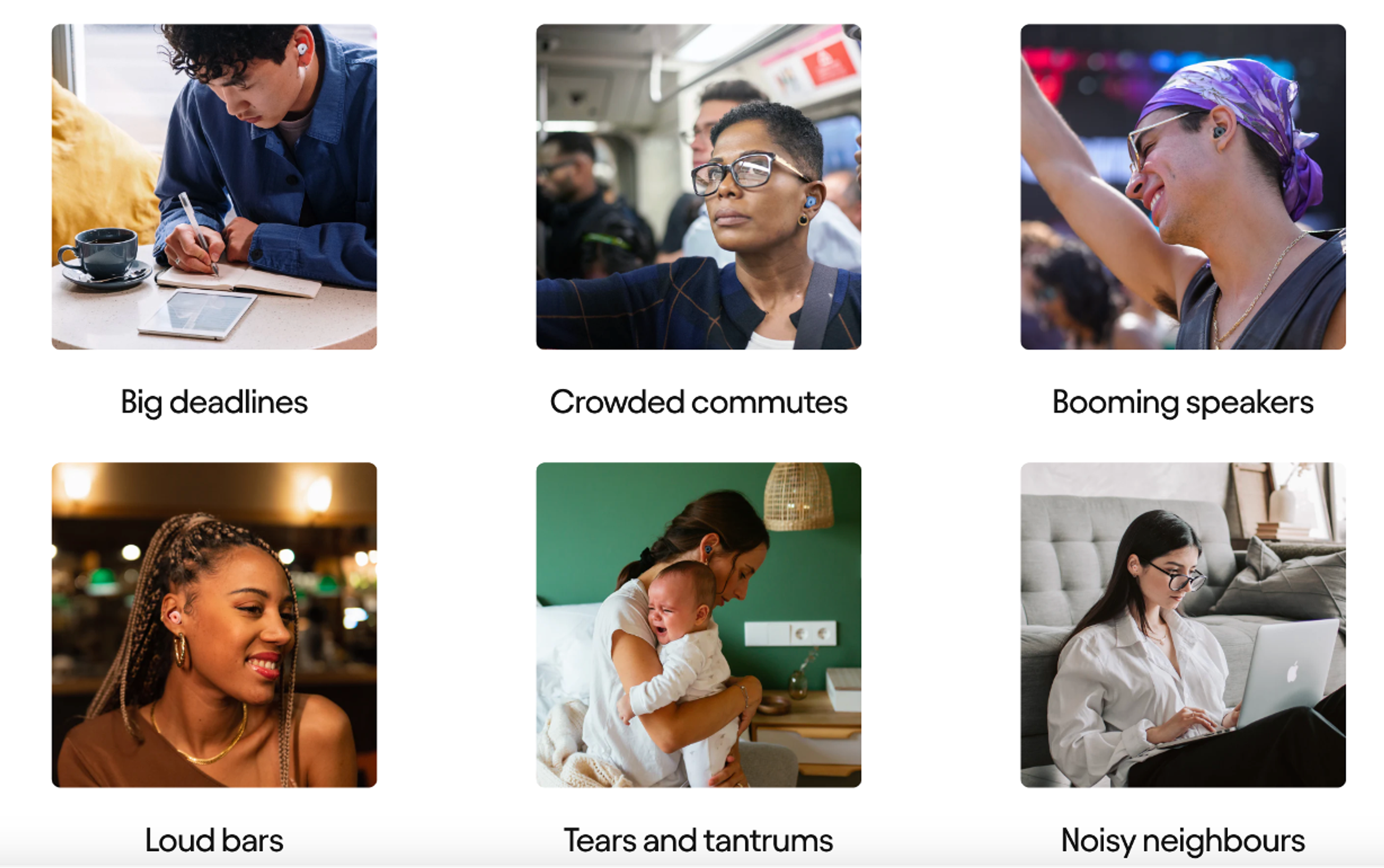 Loop Earplugs diverse target audience