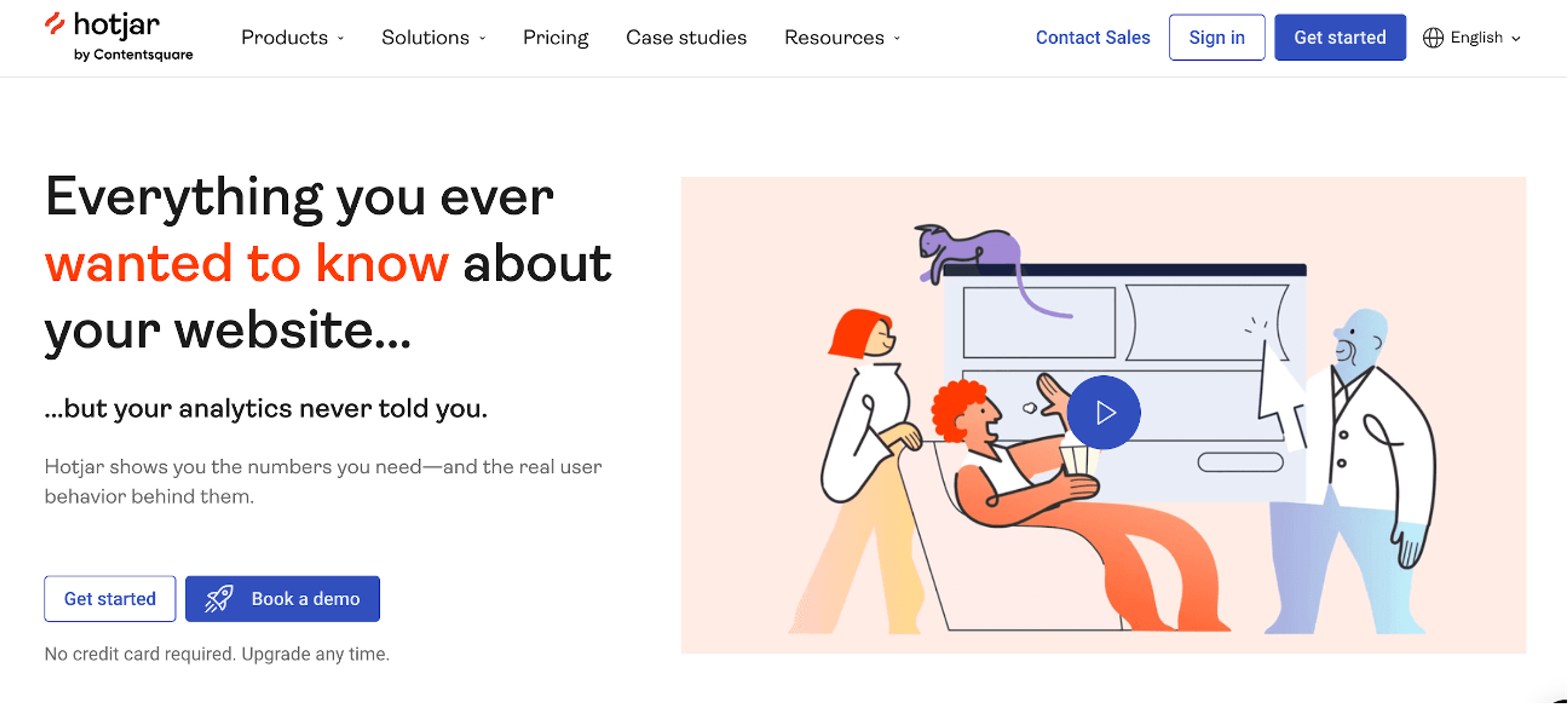Hotjar analytics tools
