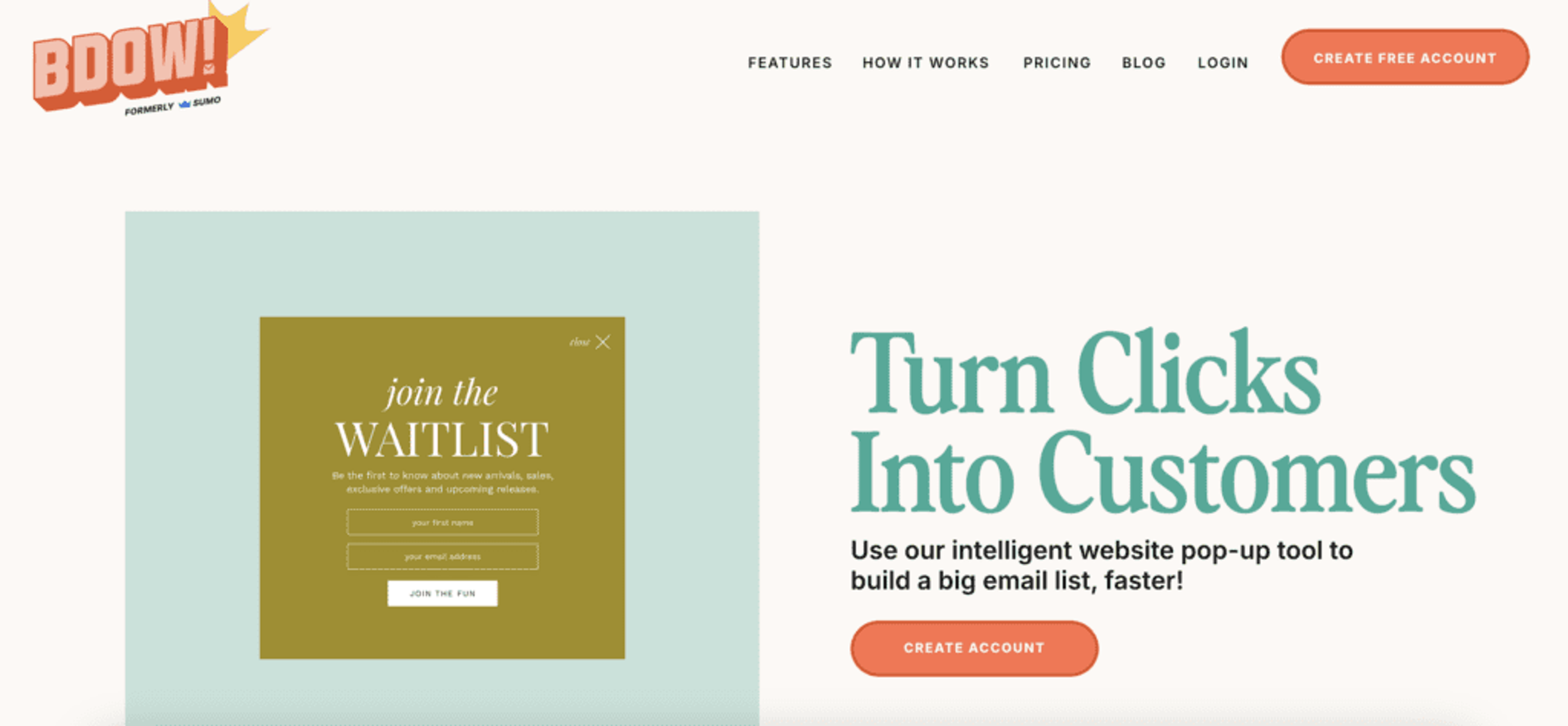 BDOW! WordPress popup plugin as a Popup Maker alternative, with simple setup, pre-designed templates, and social sharing options for easy lead generation.