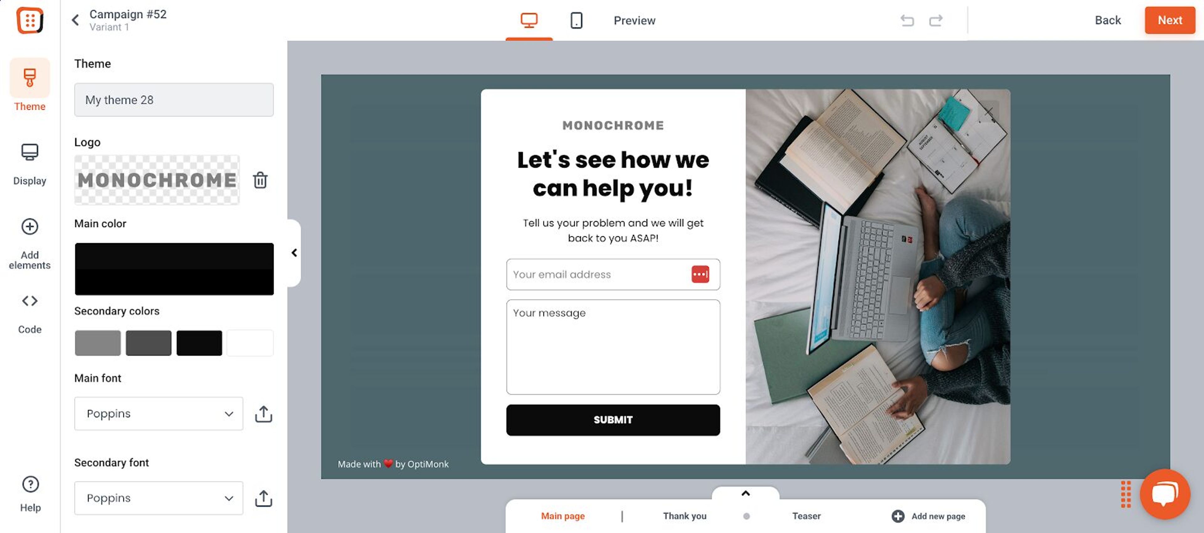 OptiMonk is the best popup maker plugin currently on the market to create popups.