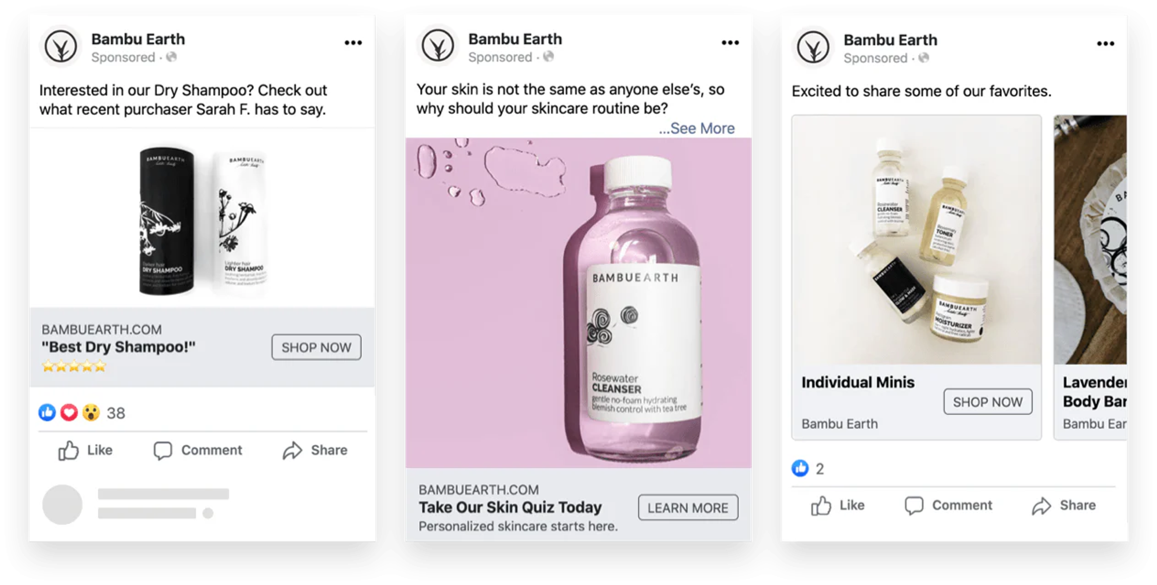 Target existing customers on their social media platforms.