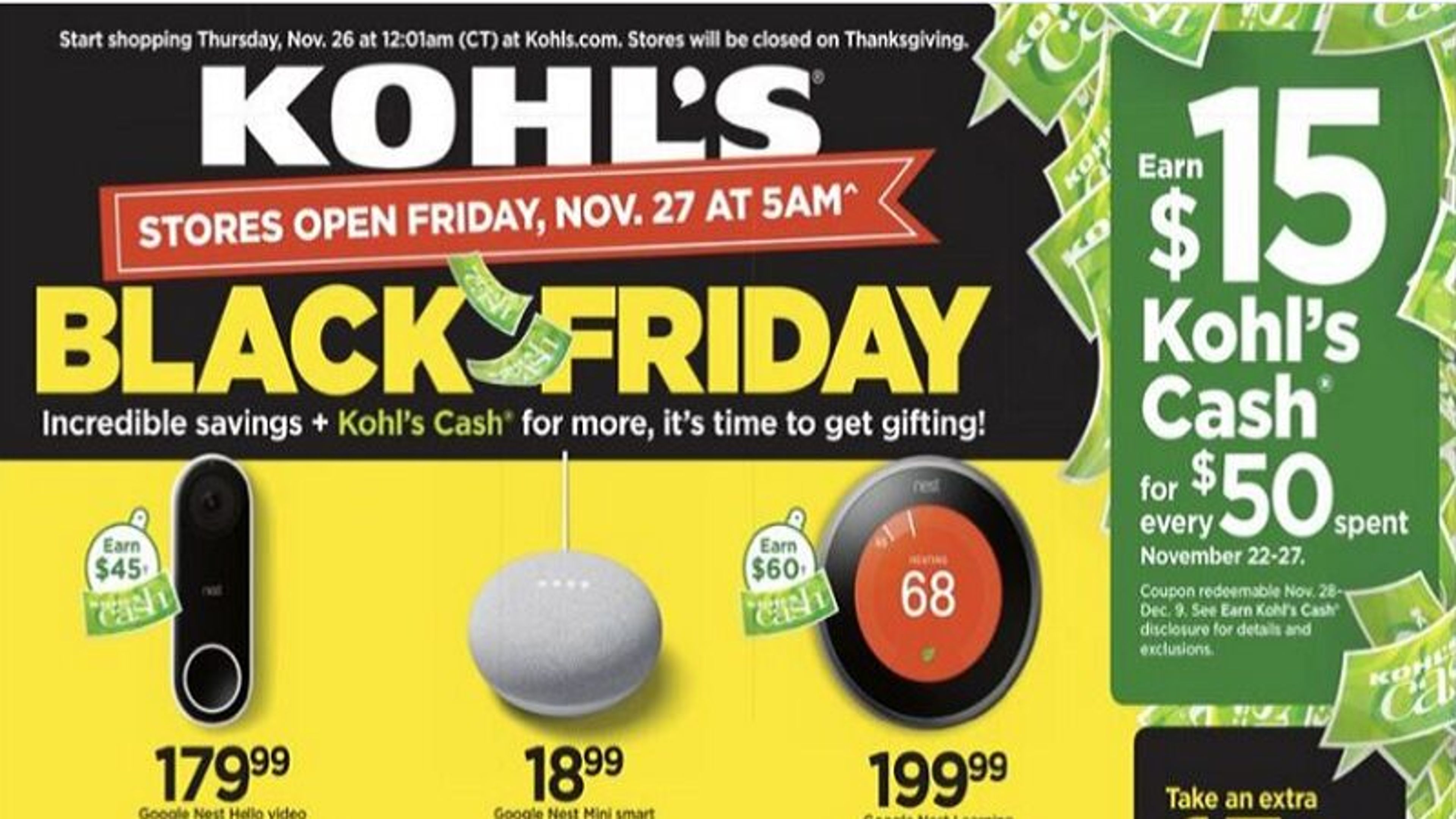 Kohl’s Black Friday marketing strategy