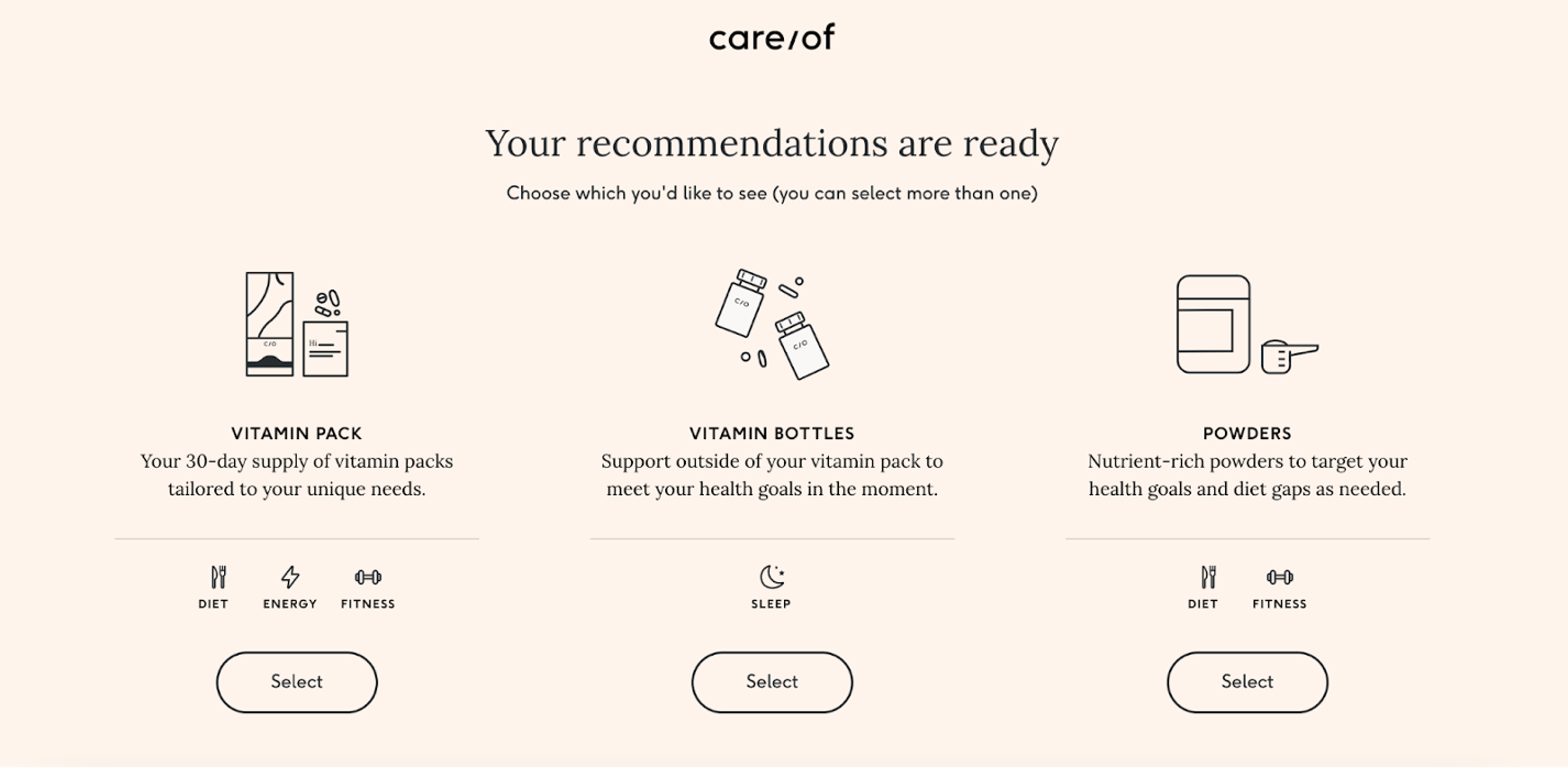 Care/of special offers