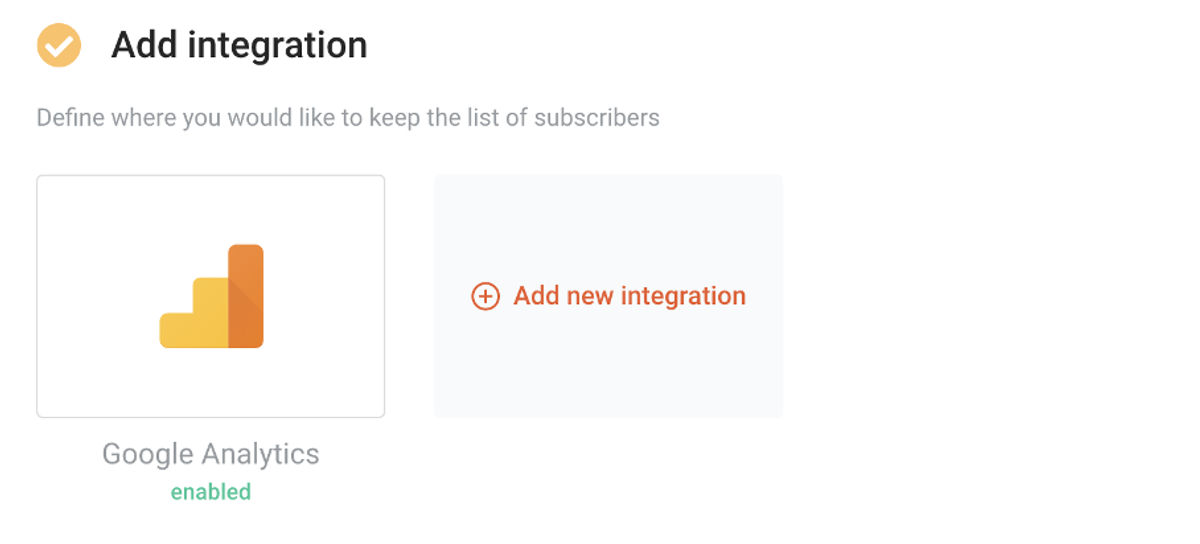 Google Analytics and OptiMonk integration