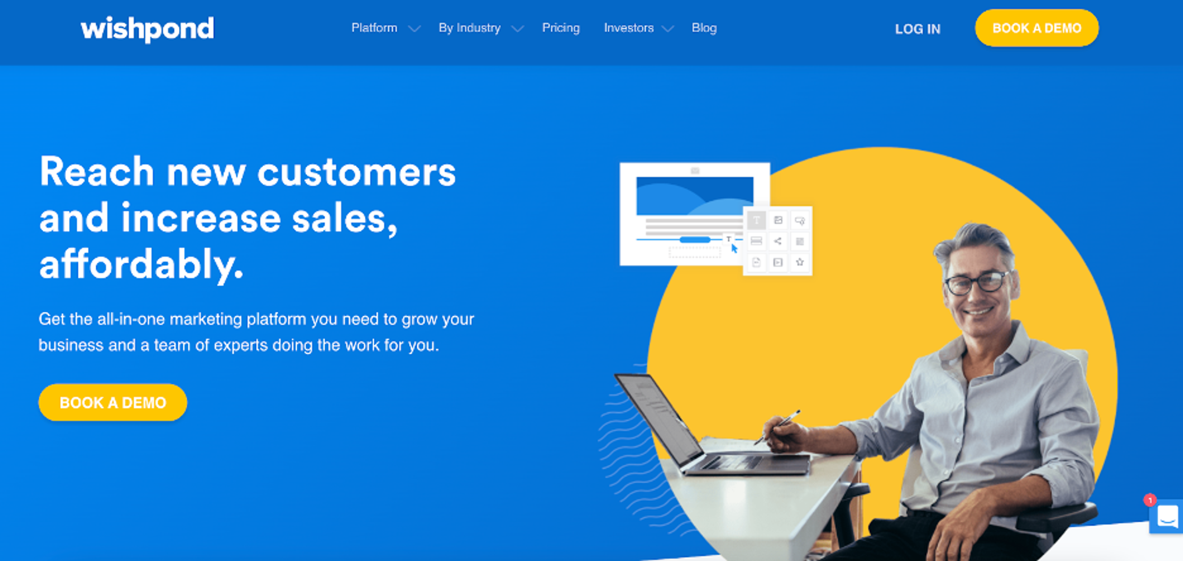 Wishpond's email capture tool