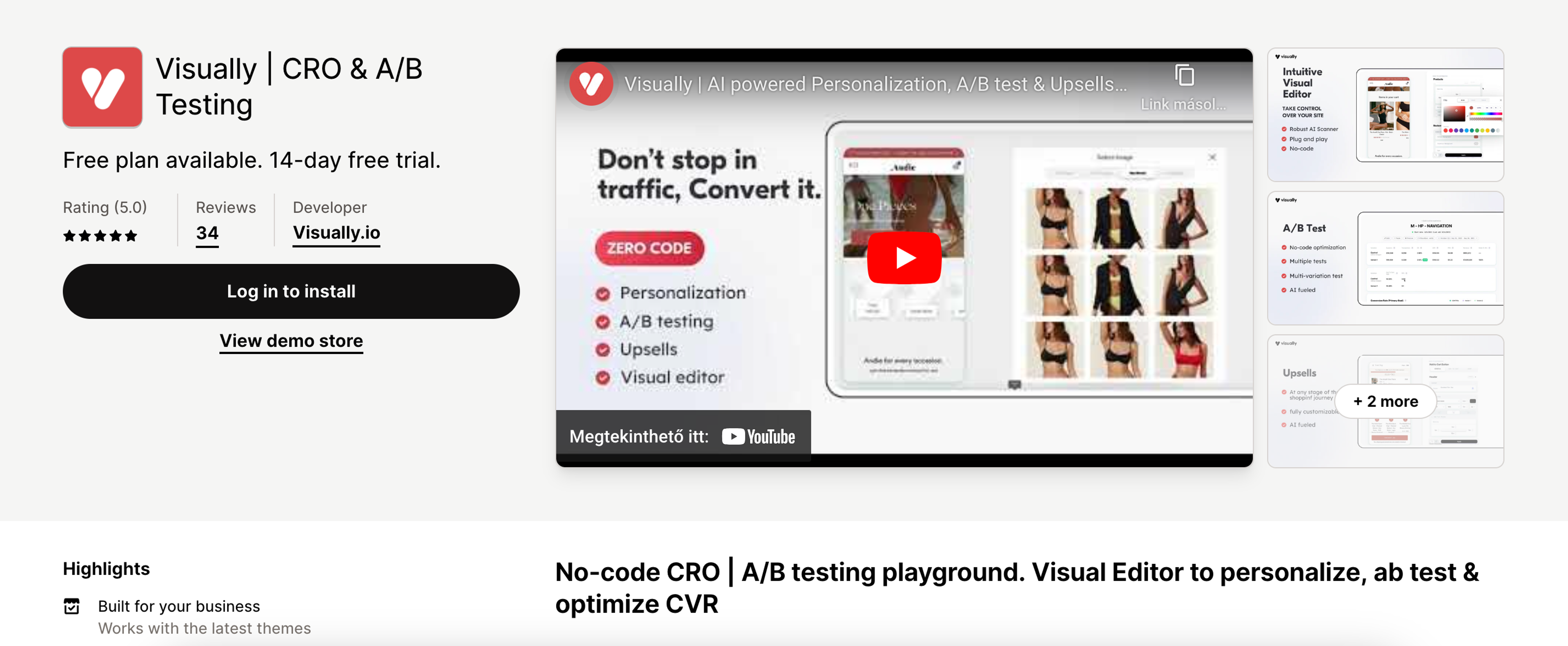 Visually | CRO &amp; A/B Testing