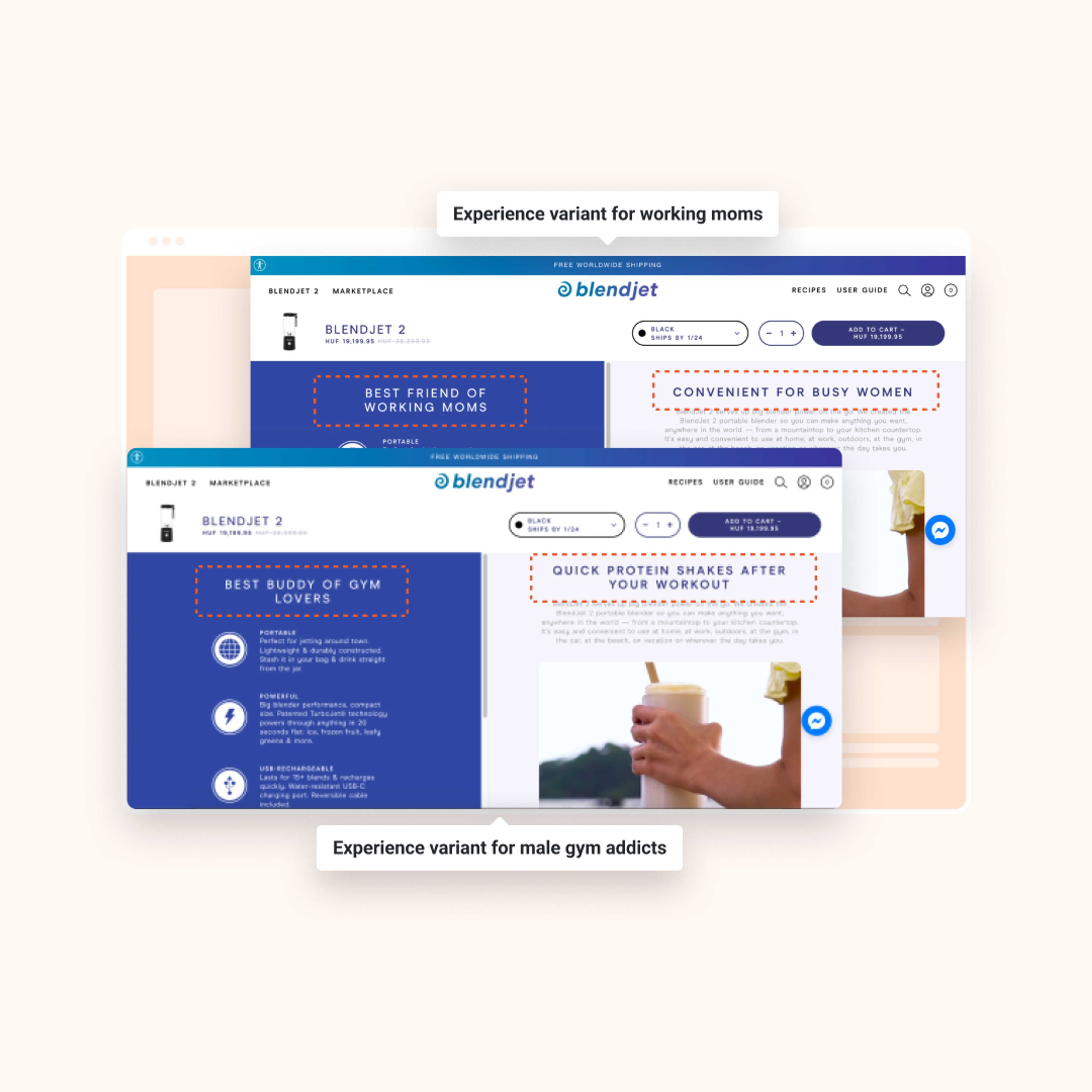 Your product page messaging should fit not only for search engines but with your ad copy too.