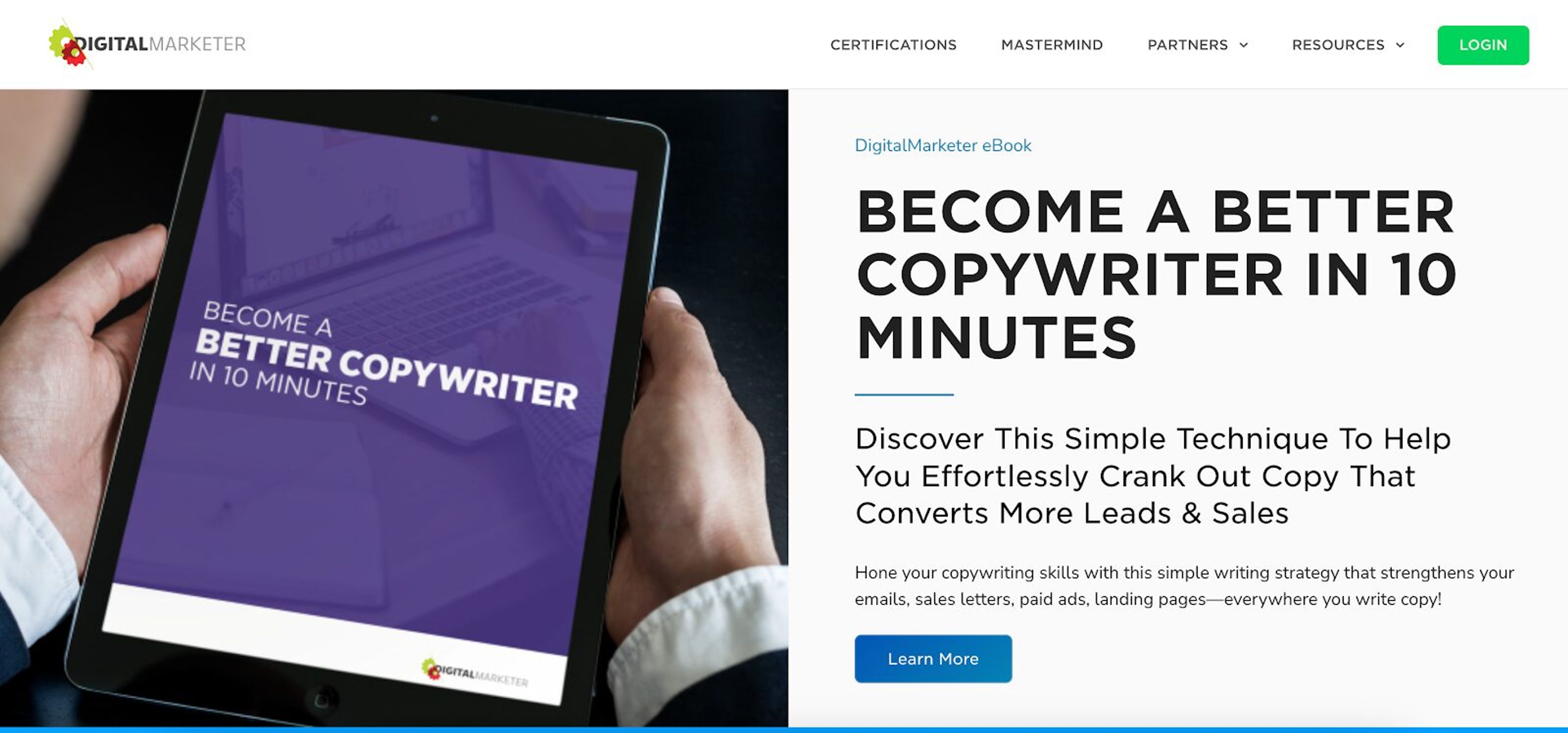 If you want to create gated content ebooks are a good choice