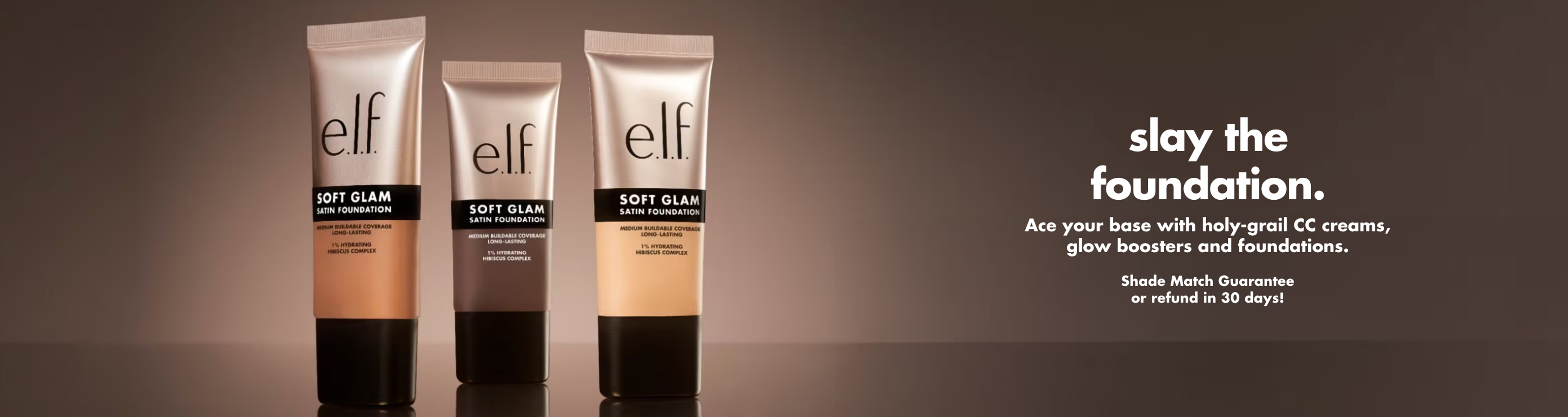 wide range of skin tones