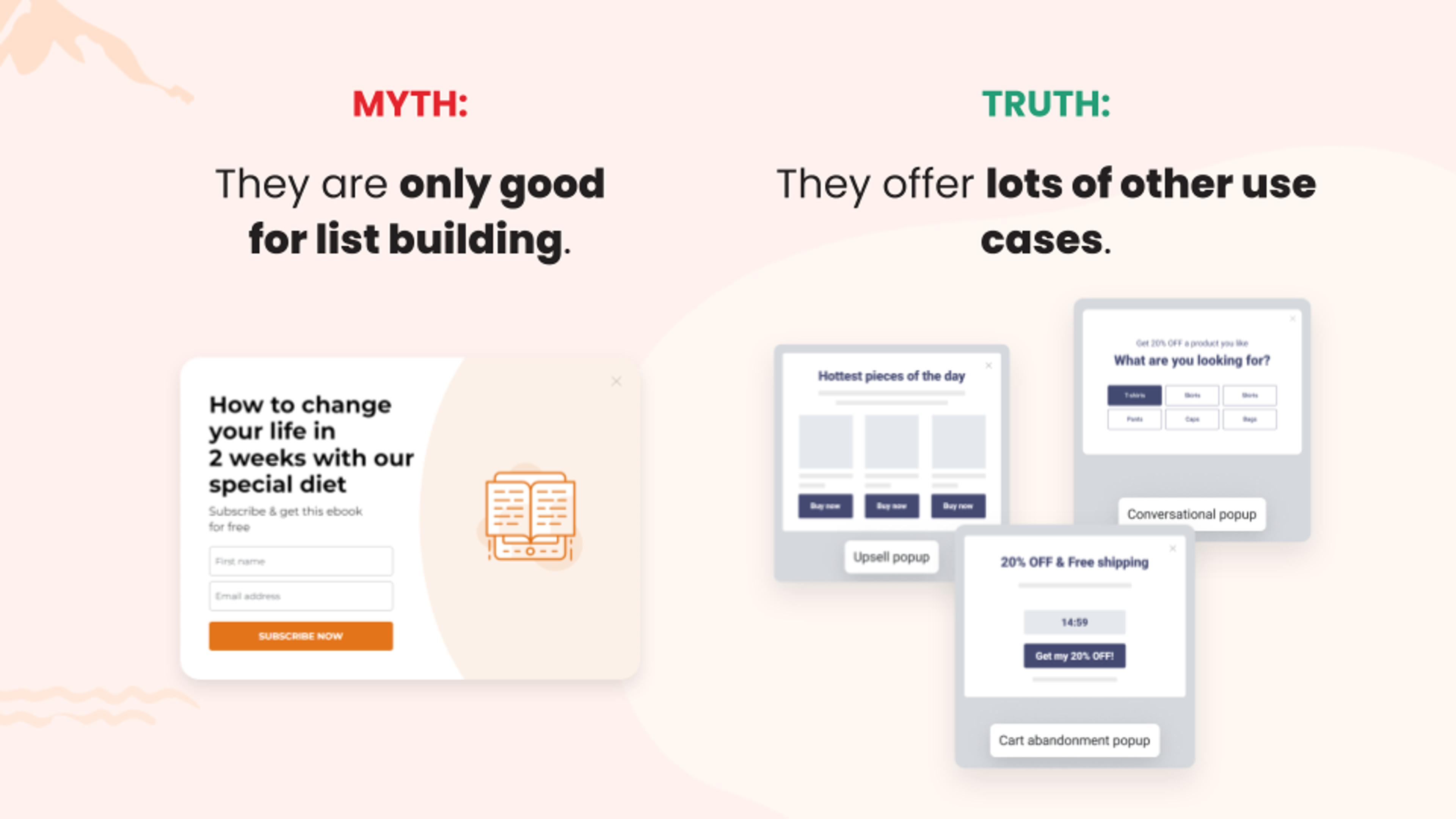 Illustration for: The 6 Biggest Popup Myths