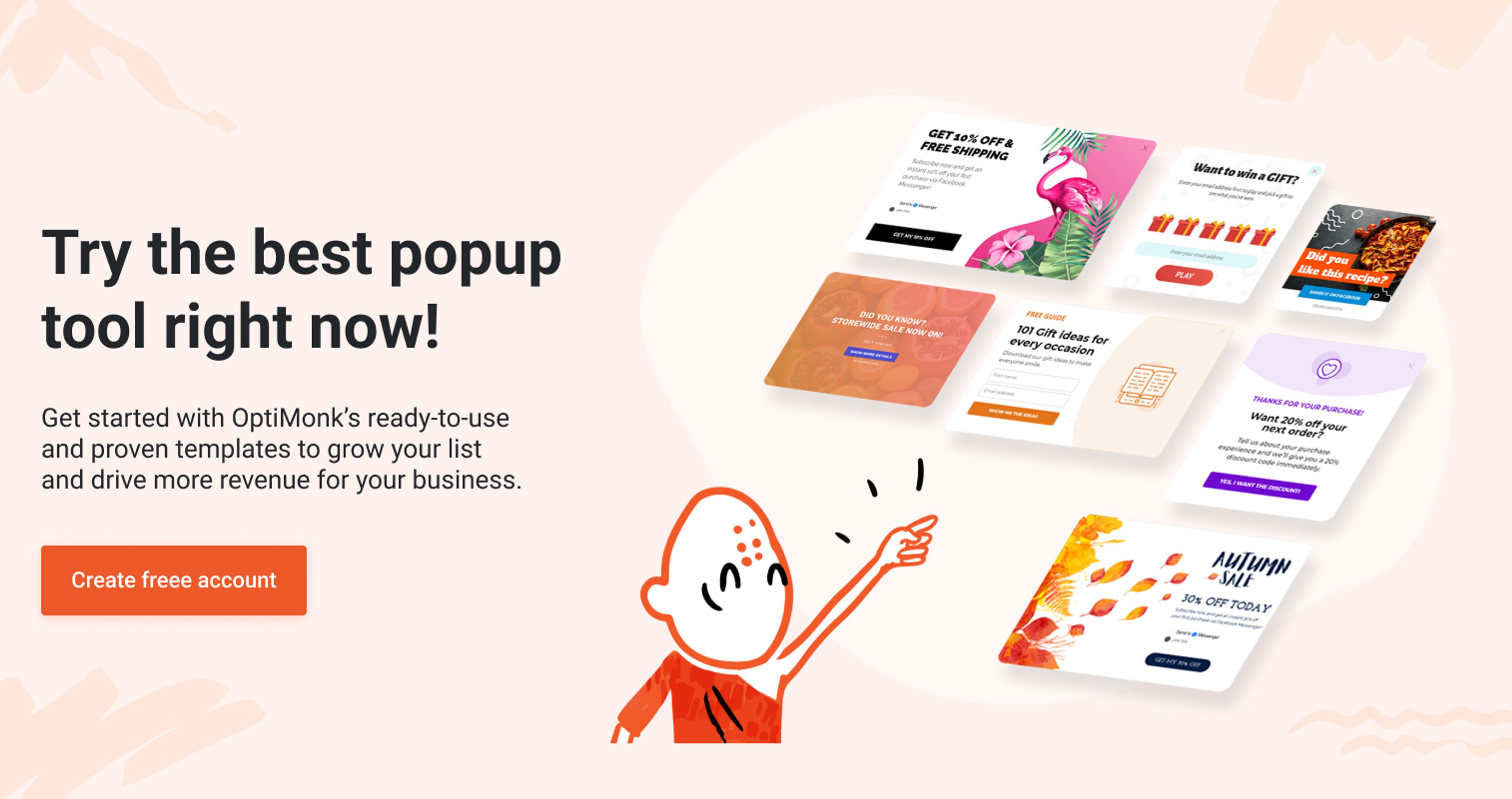 try the best popup tool