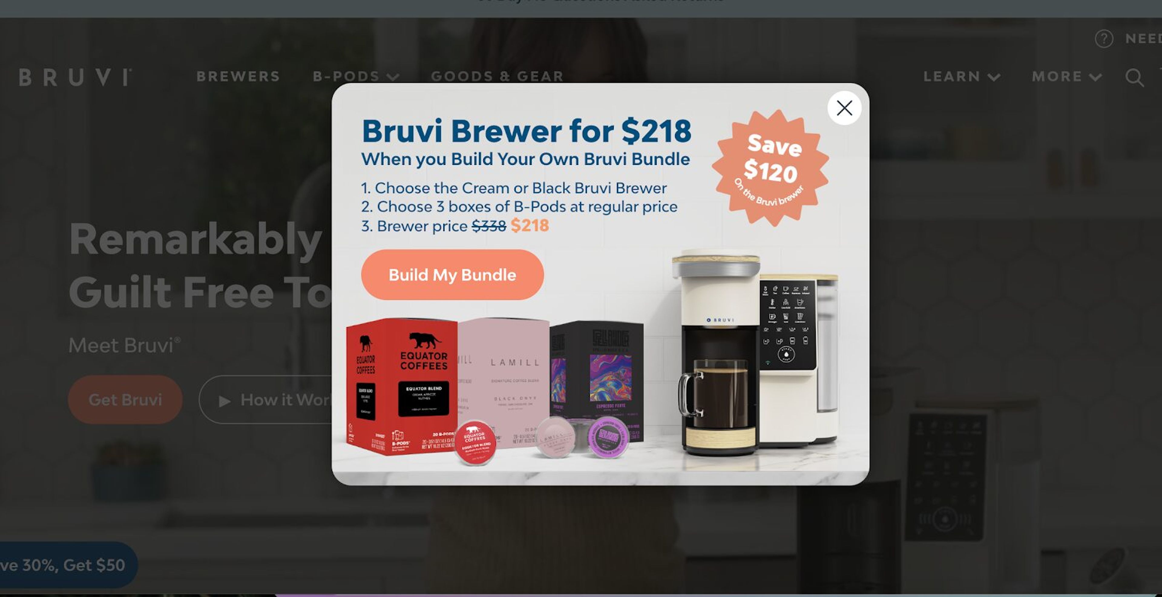 Increase sales with product bundles.