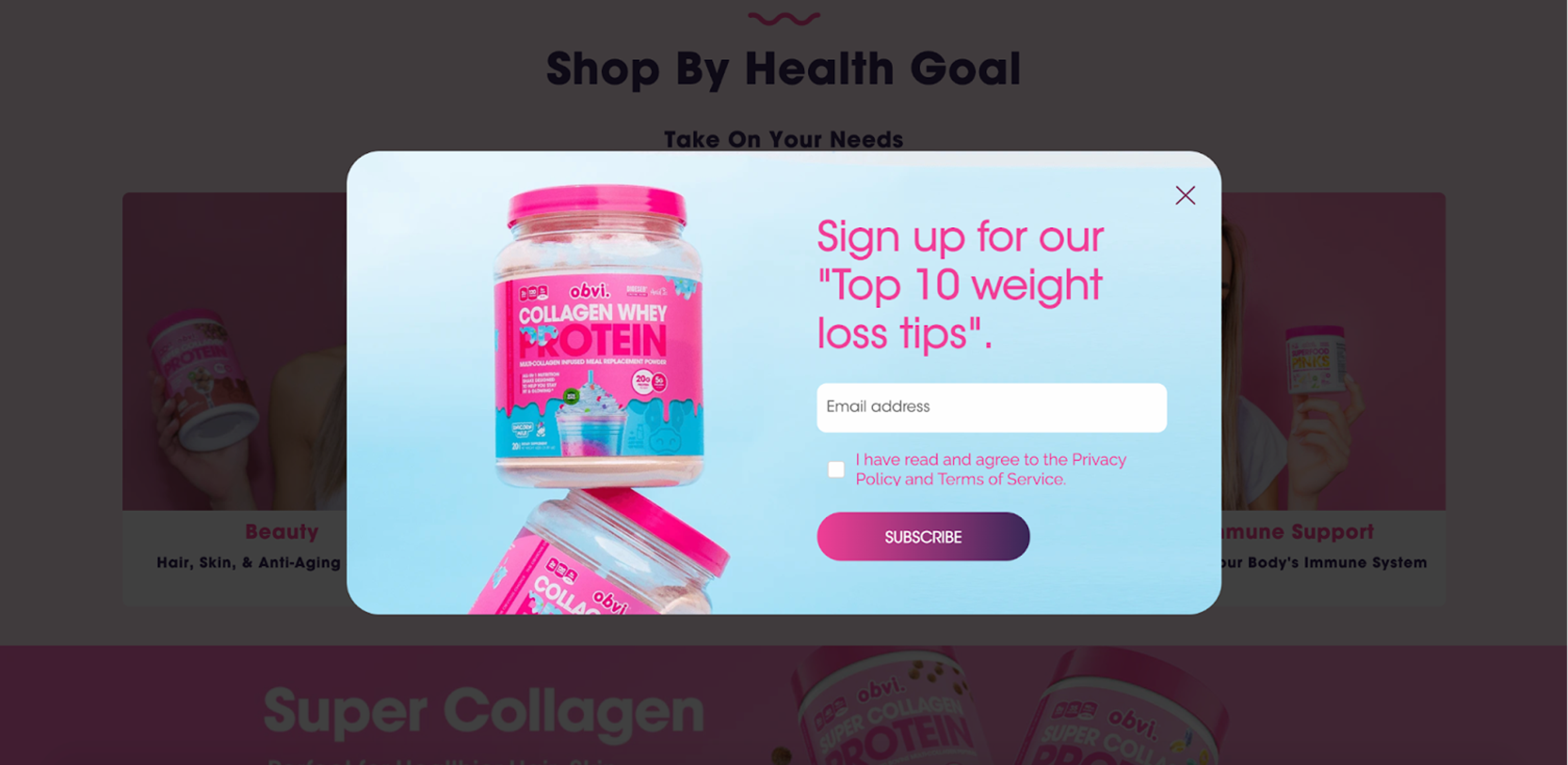 Grow your email list with personalized popups