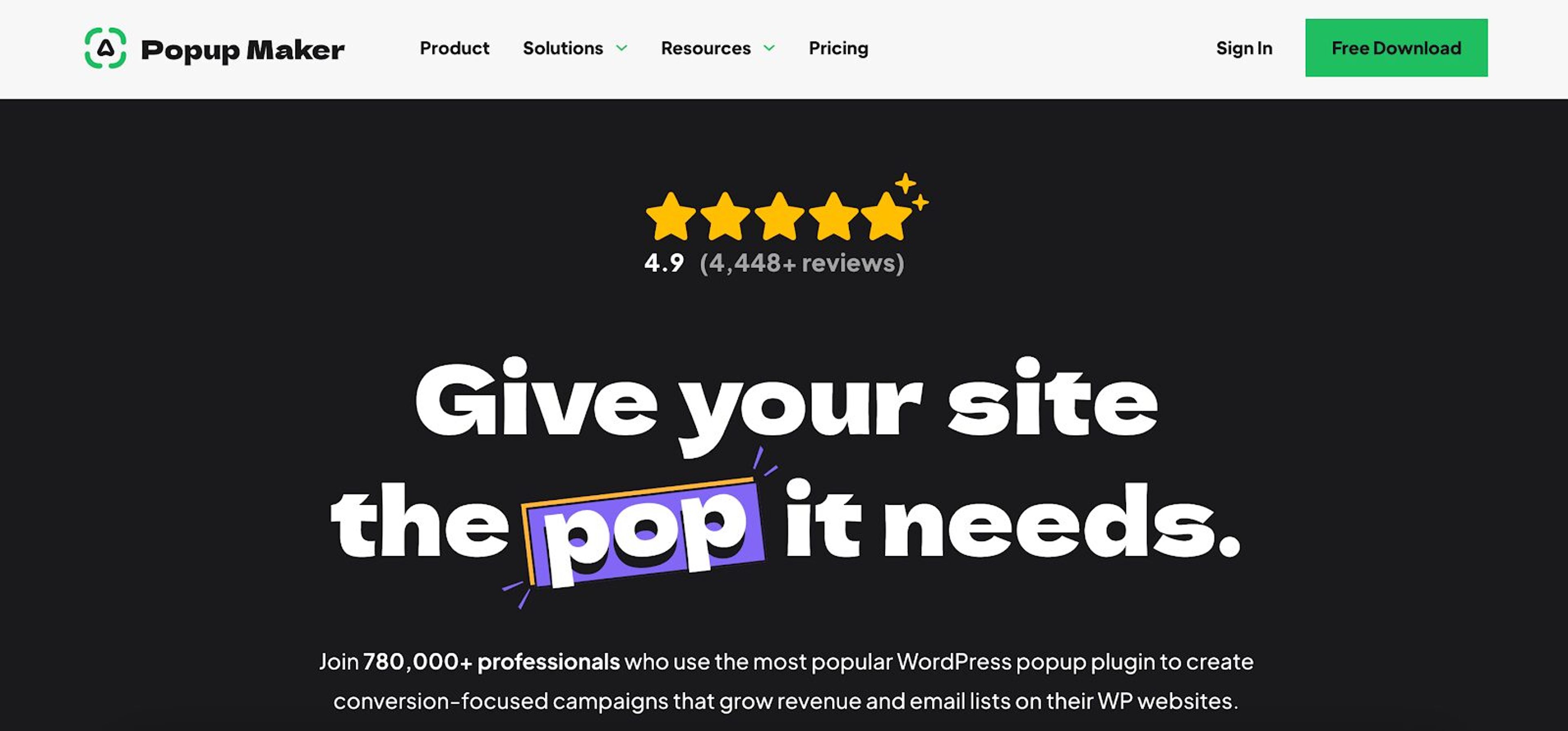 Create cross sell popups, and personalized offers with Popup Maker