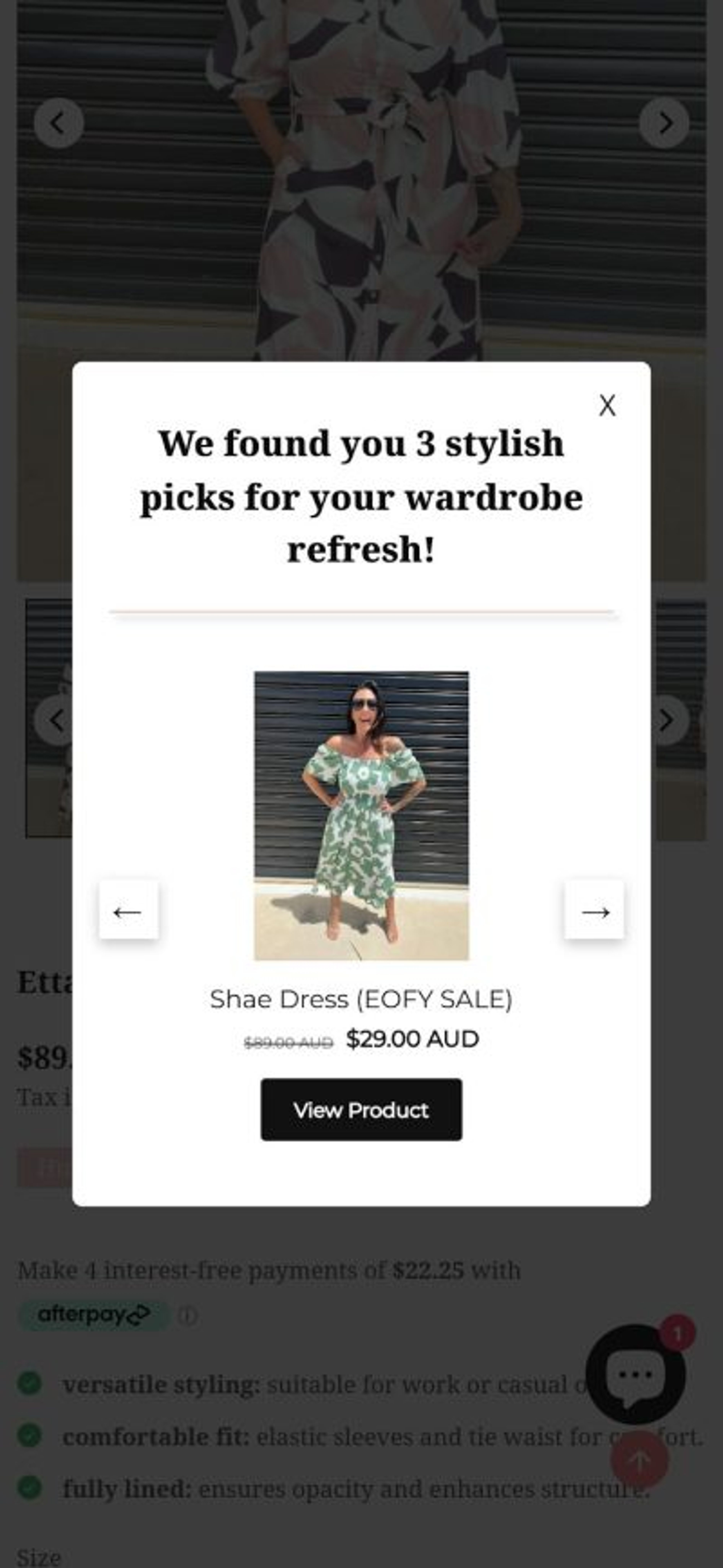 Smart Recommender popup is mobile friendly