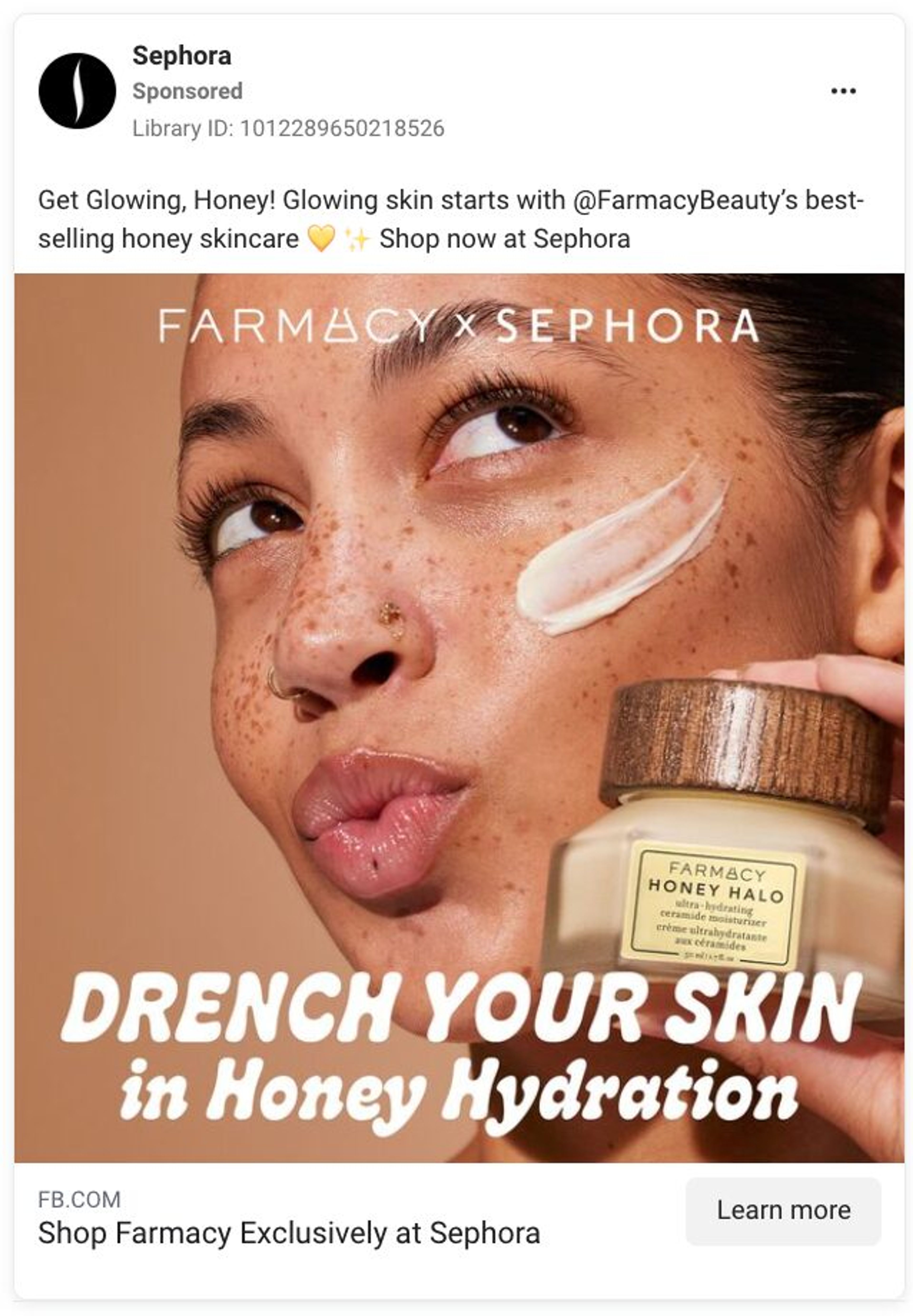 Sephora Facebook ad
