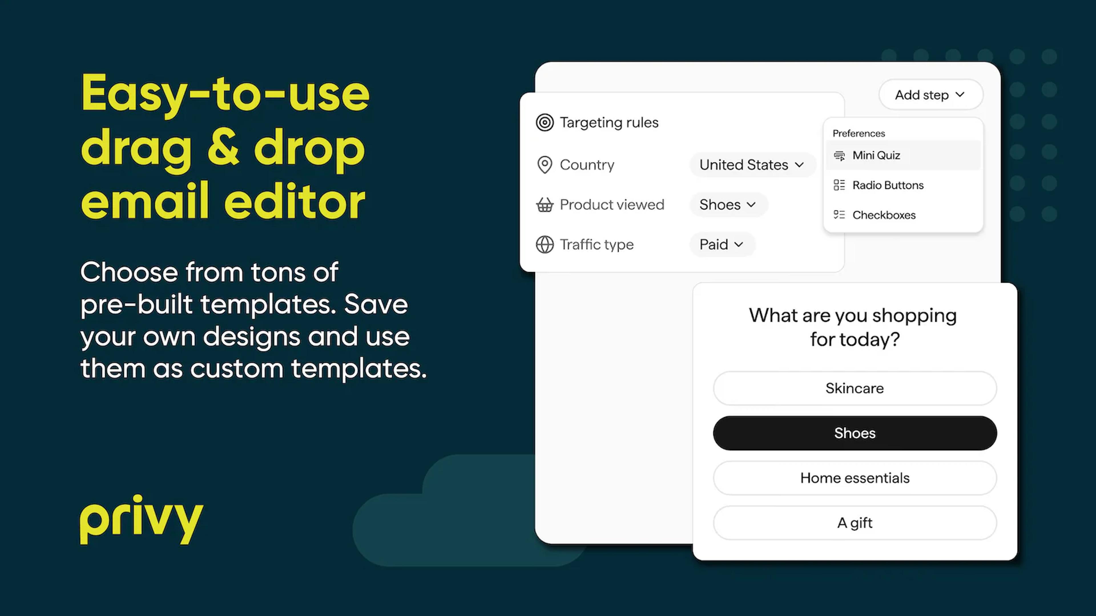Privy Shopify email popup