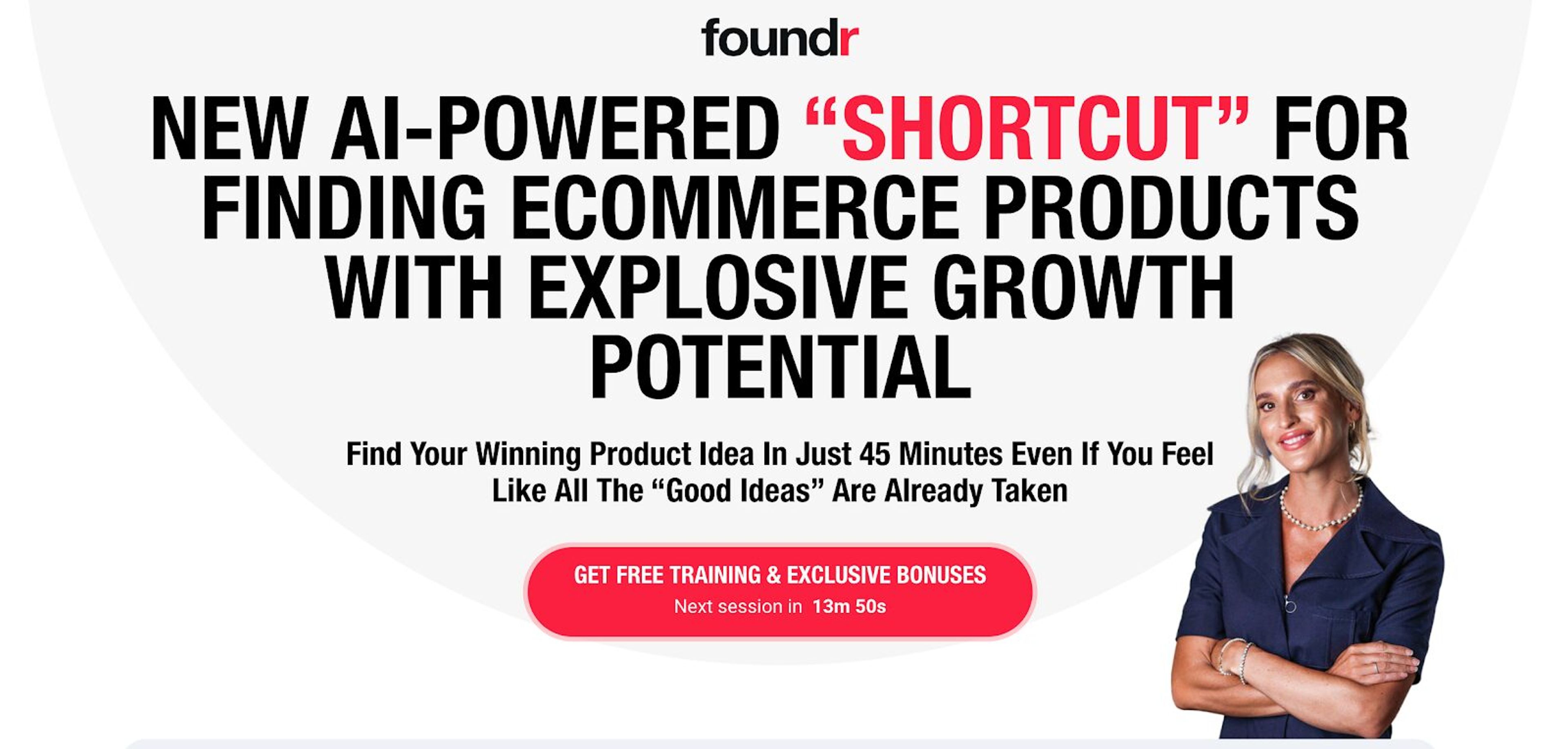 Foundr's landing pages are great example on how to get out the most of your gated content
