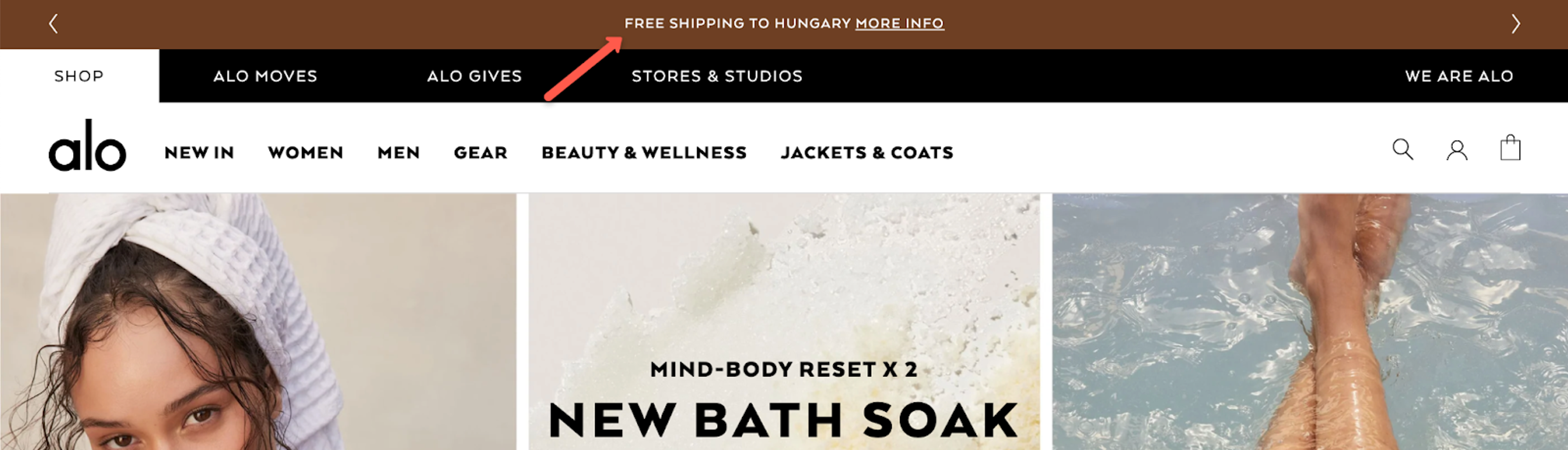 alo - yoga - location