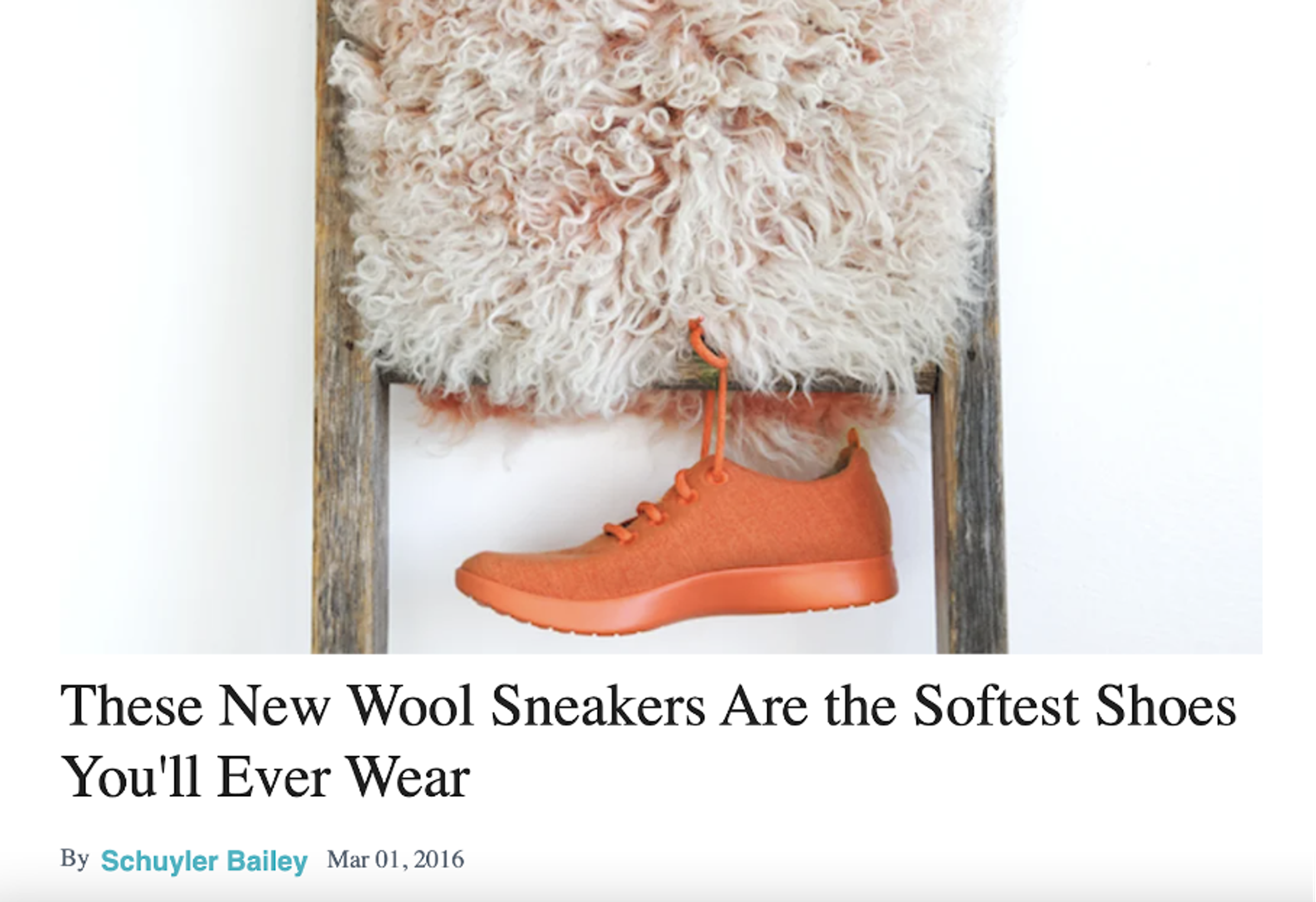 Allbirds PR campaign