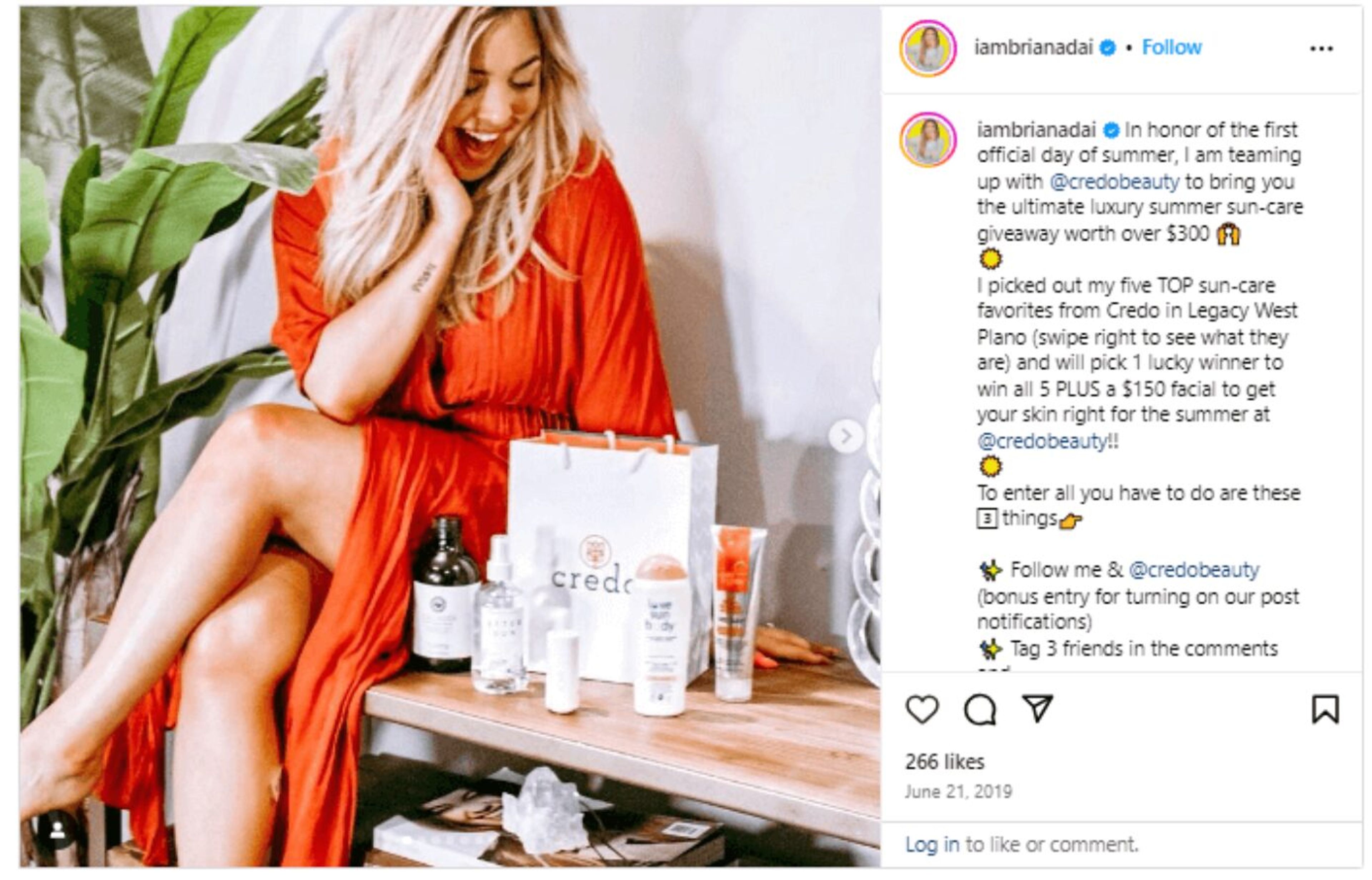 Promote you summer sales by hosting a giveaway or having a summer contest for your target audience.