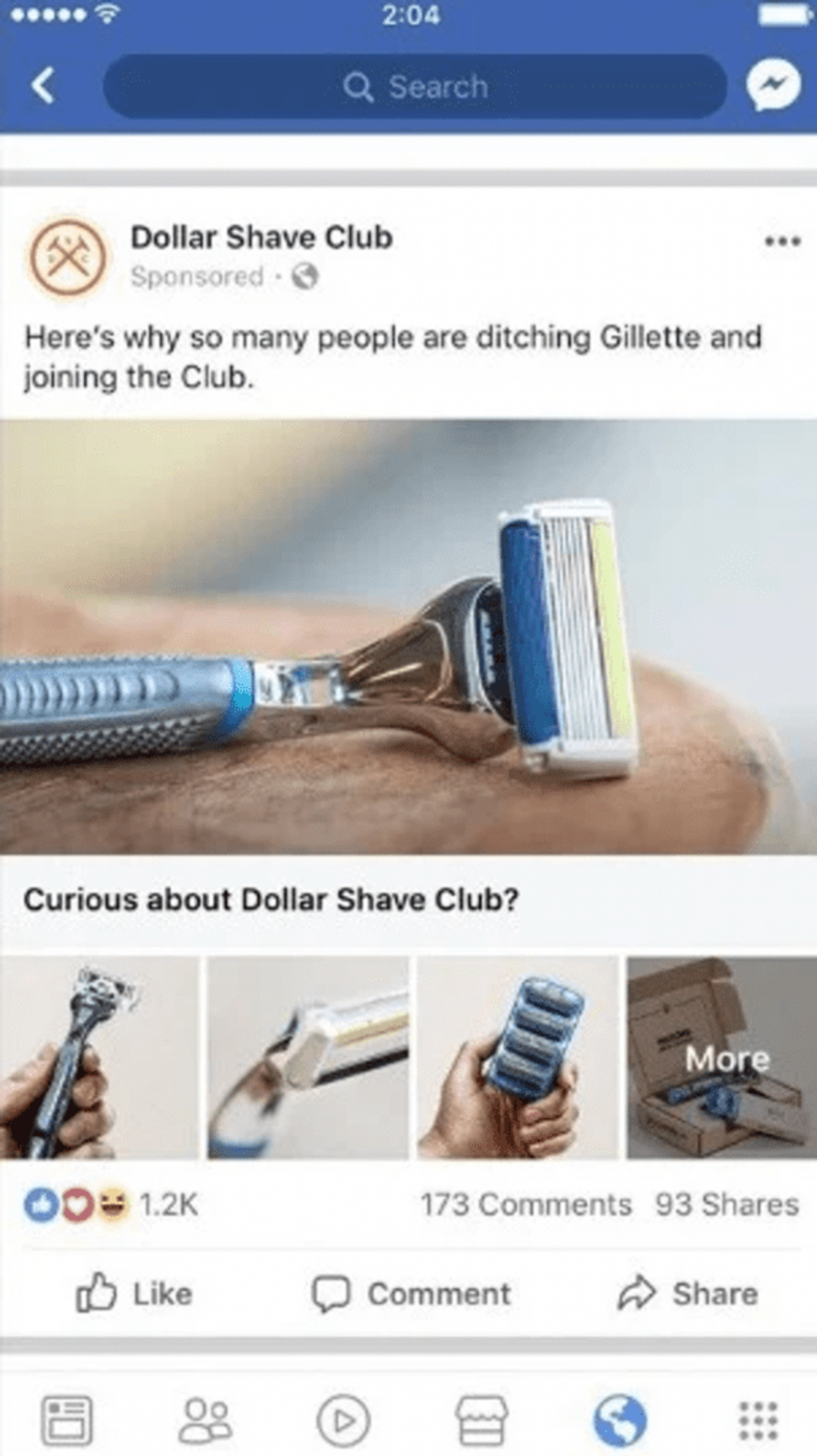 Dollar Shave Club’s psychographic segmentation marketing campaign