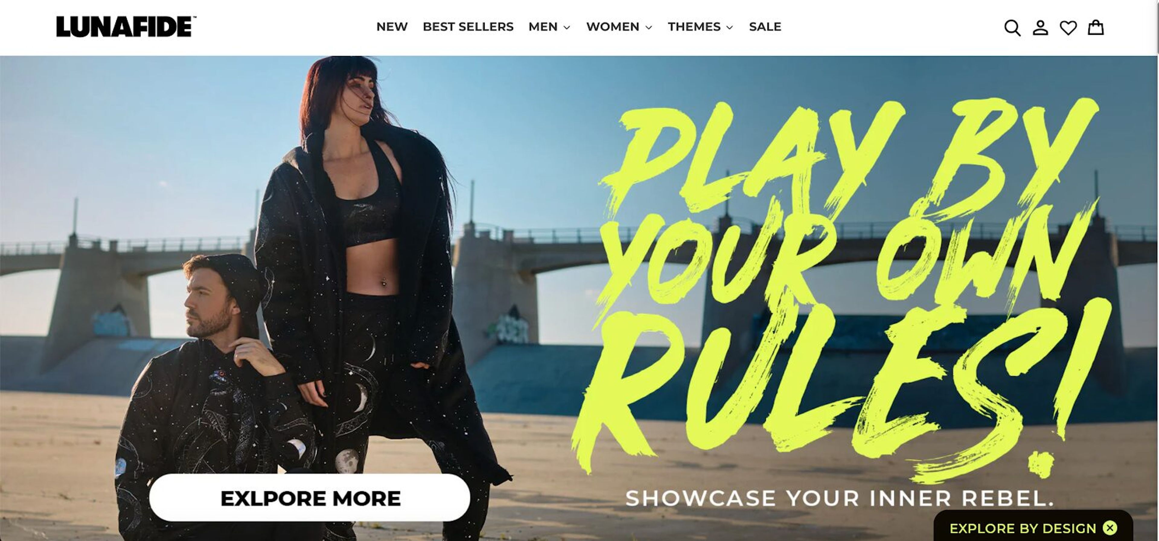 Lunafide offers a unique perspective with their stunning designs on apparel. Their focus on specific themes (they have collections that include Japanese, Viking, Nature, and Egyptian designs) attracts potential customers who appreciate specific aesthetics. POD Advantage: Print on demand allows them to maintain high-quality standards for their products while offering a variety of designs without a large upfront investment.