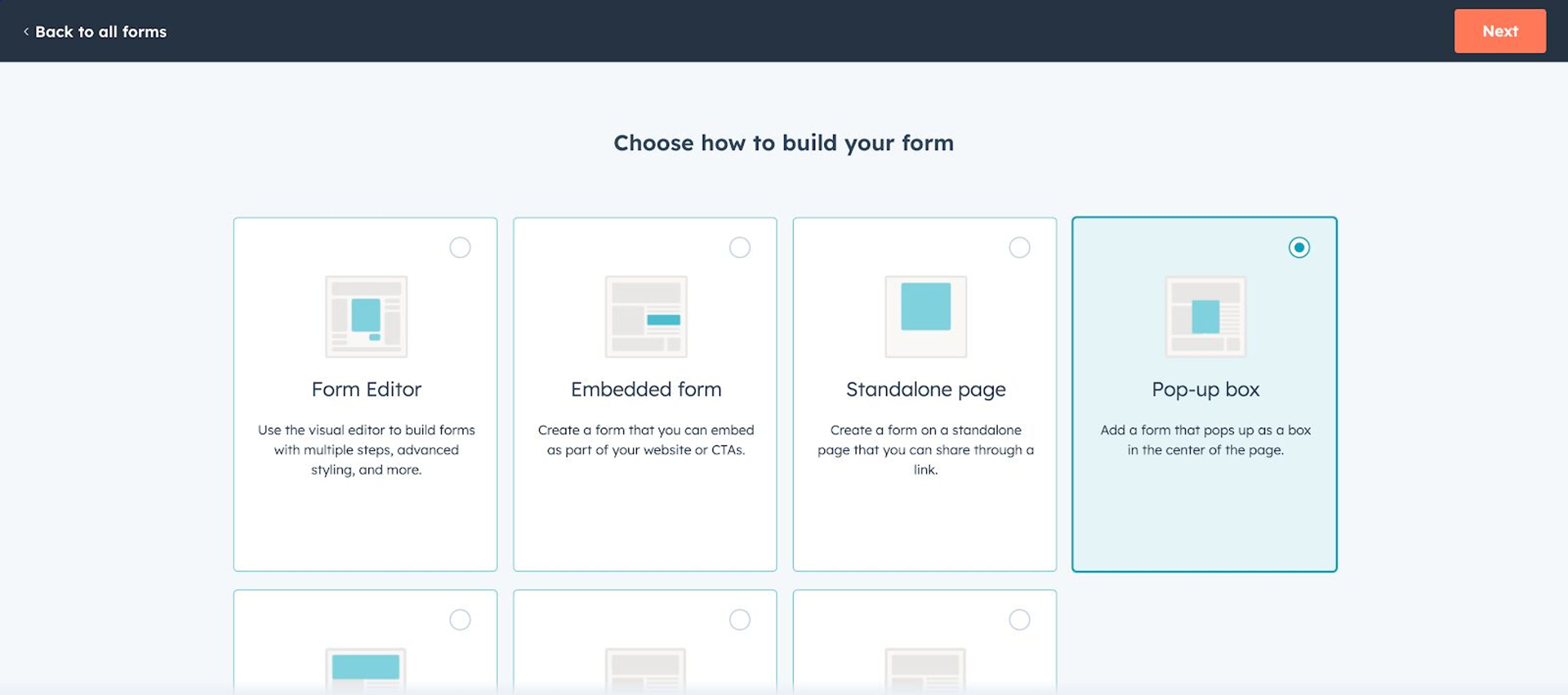 Create a pop up form in HubSpot, on a specific page.