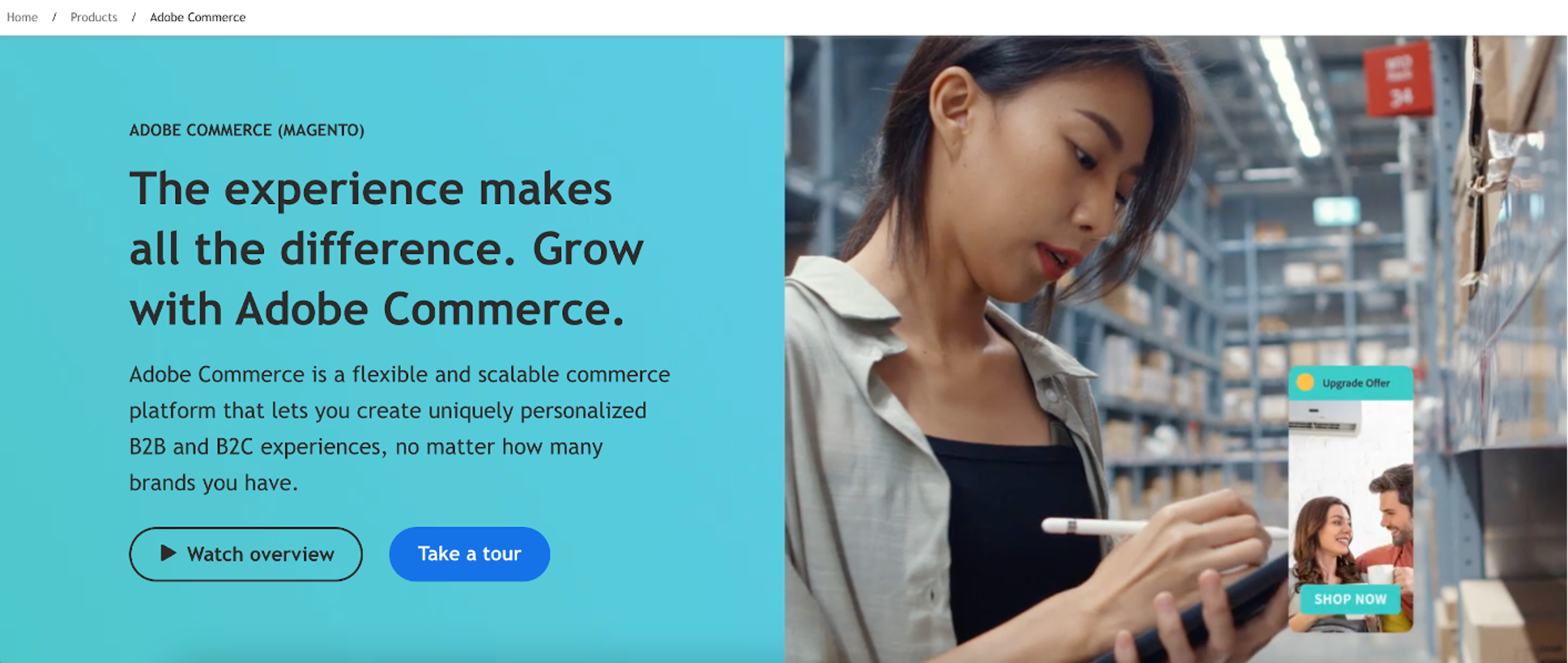 Adobe Commerce (Magento) ecommerce tool