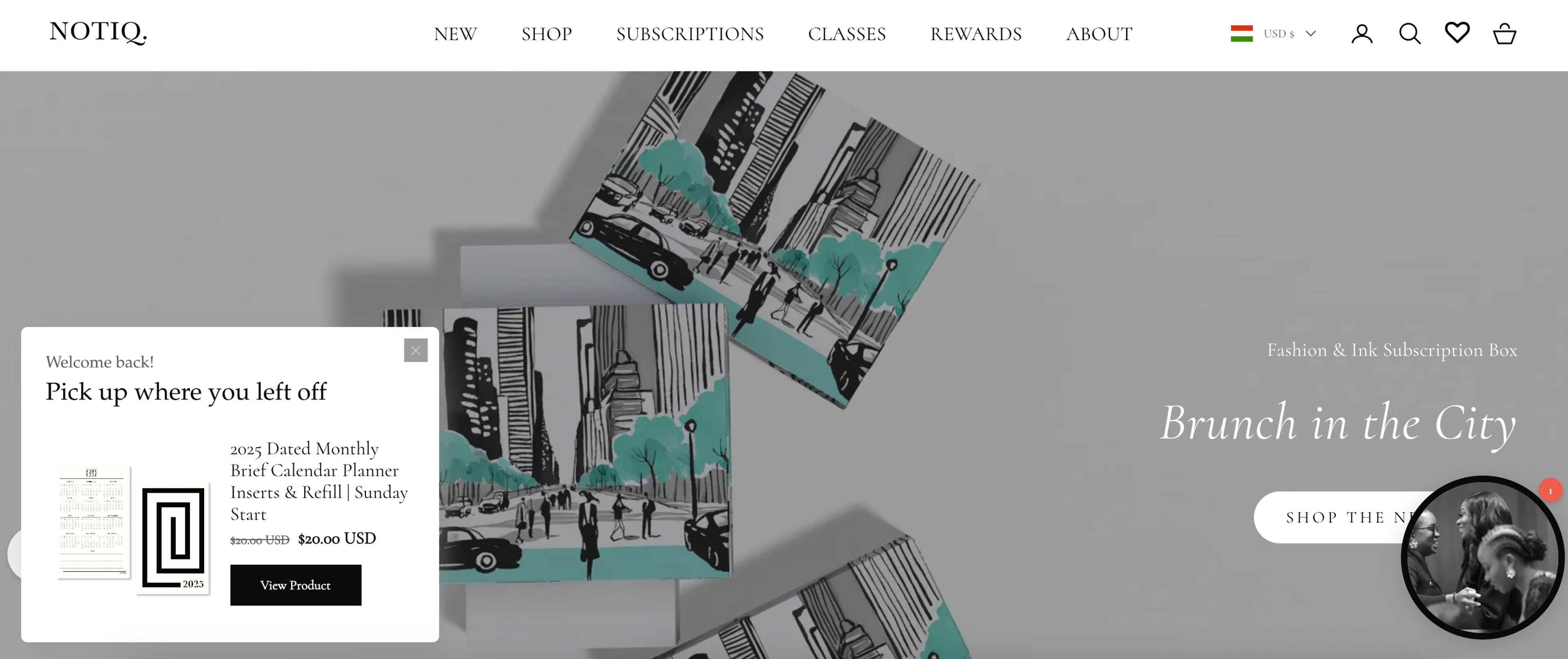 NOTIQ’s browsing reminder campaign