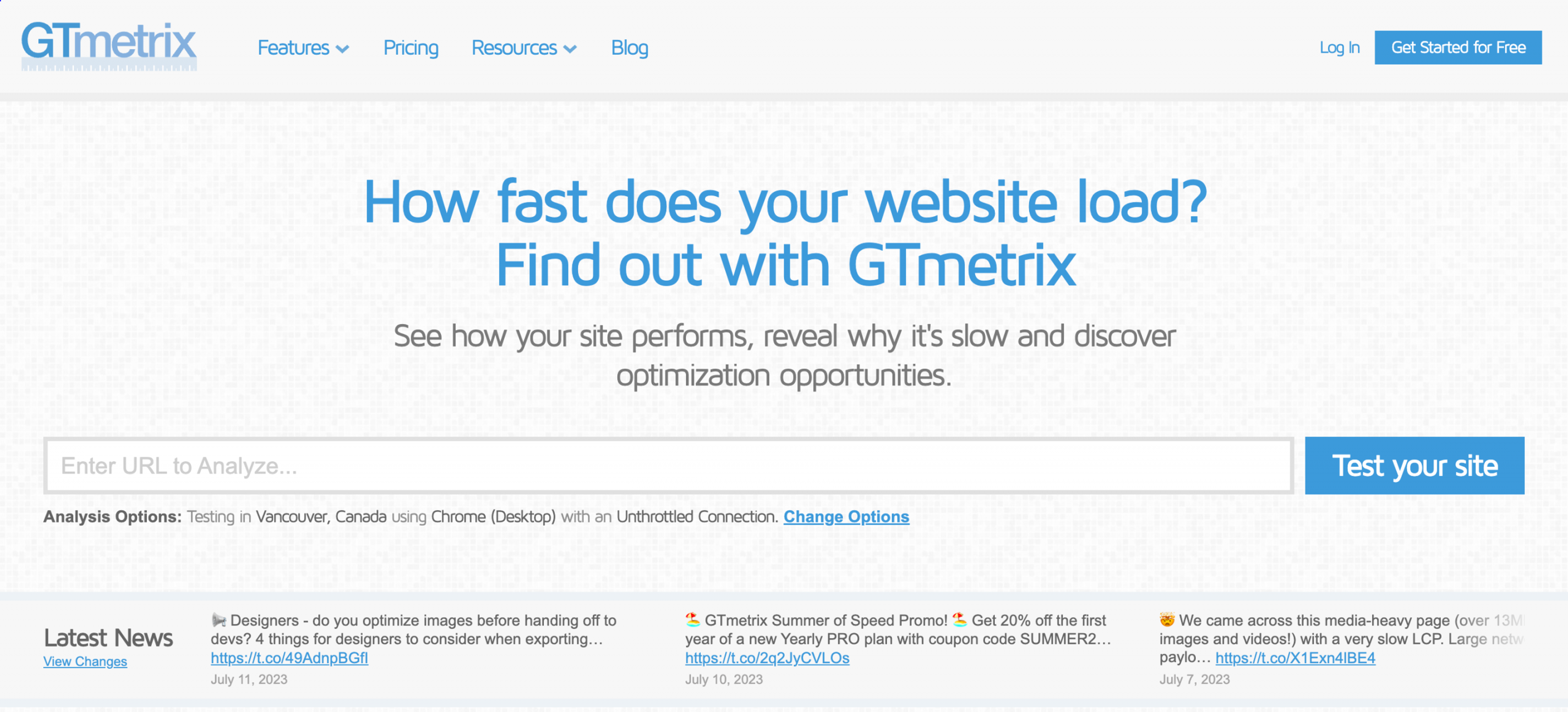 GTmetrix