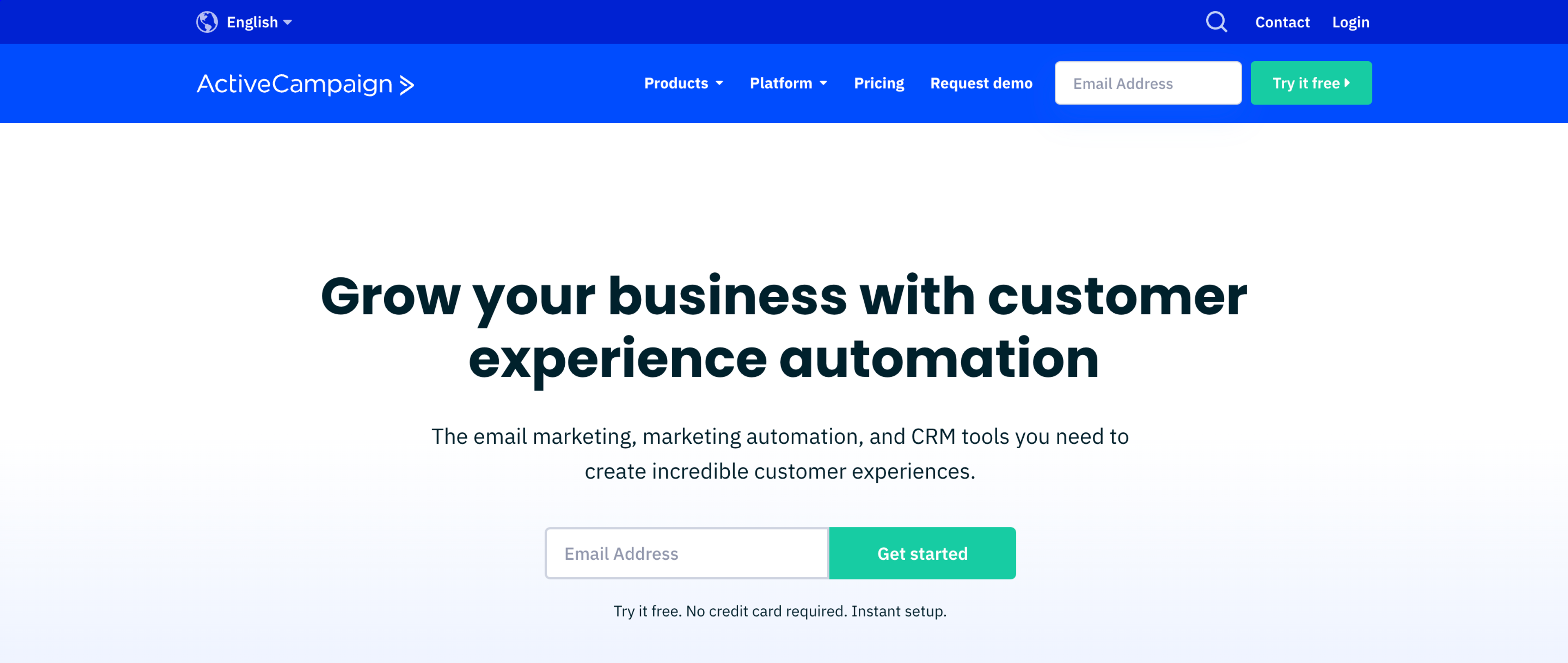 ActiveCampaign marketing automation platform