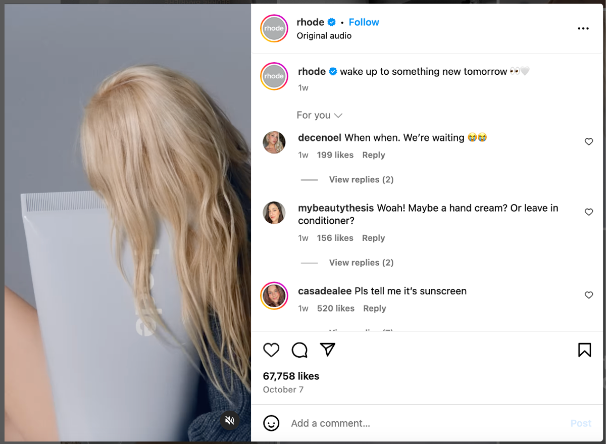 Rhode Email Rhode Marketing Breakdown: How Hailey Bieber Built a Skincare Empire