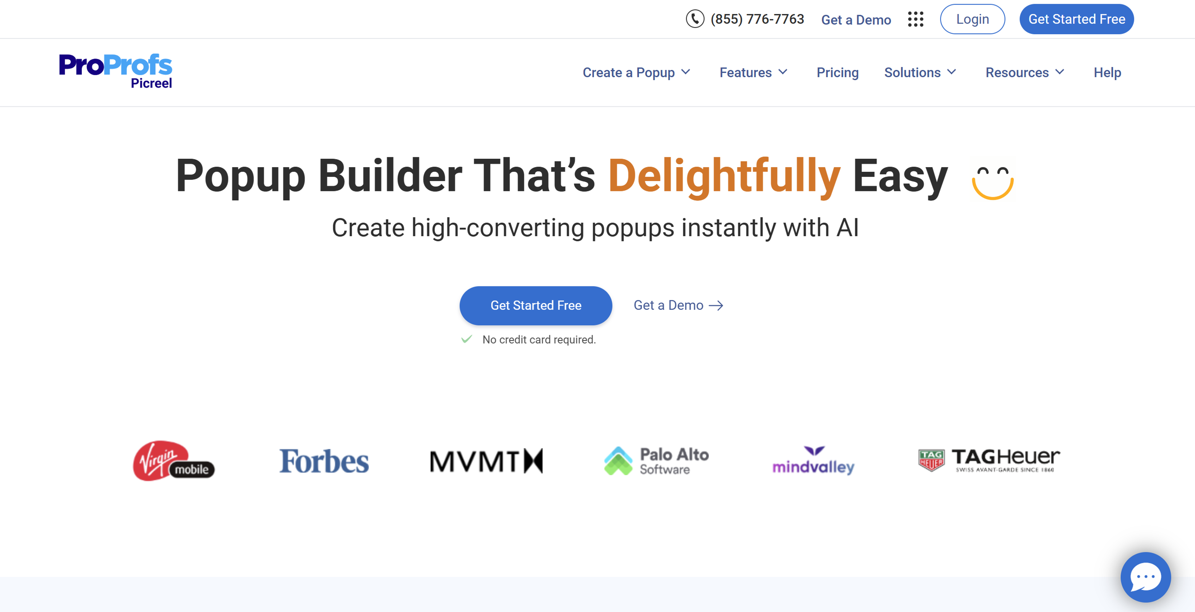 Picreel, one of the best email capture tools offering pop-ups