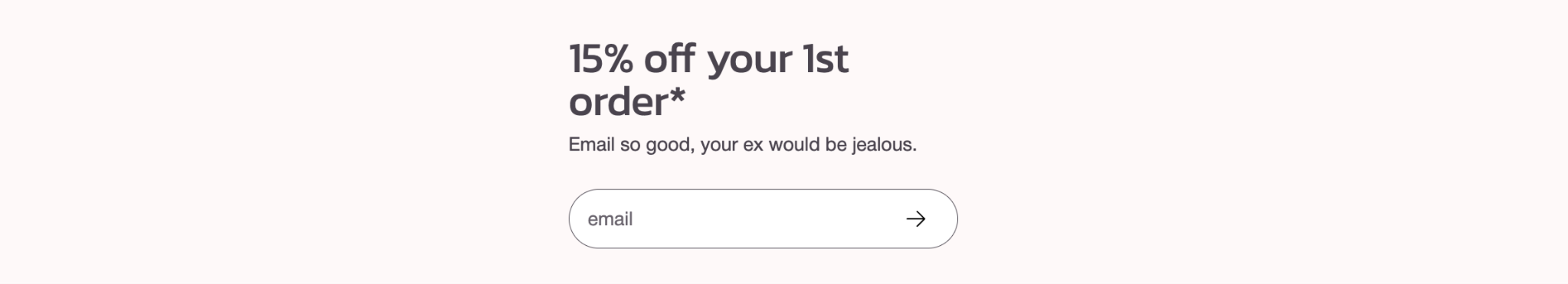 Call to subscribe at the bottom of the product page