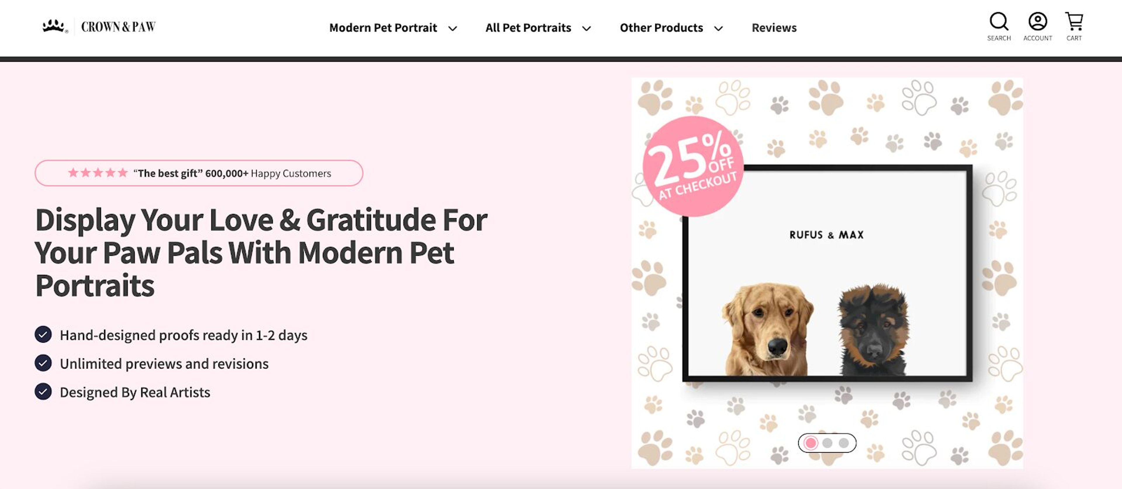 Crown &amp; Paw offers playful designs - and international shipping - for pet lovers.