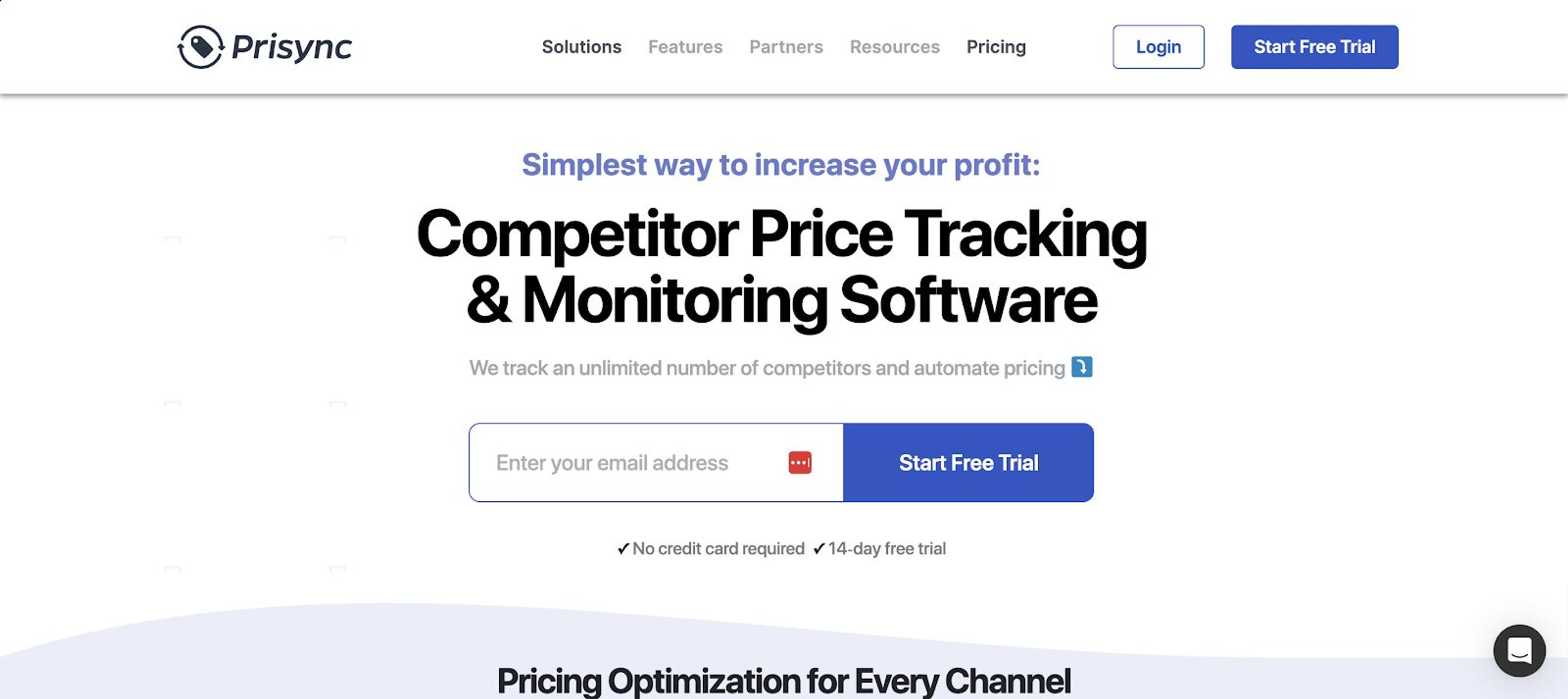 Prisync tracks other ecommerce sites for pricing to gain competitive advantage