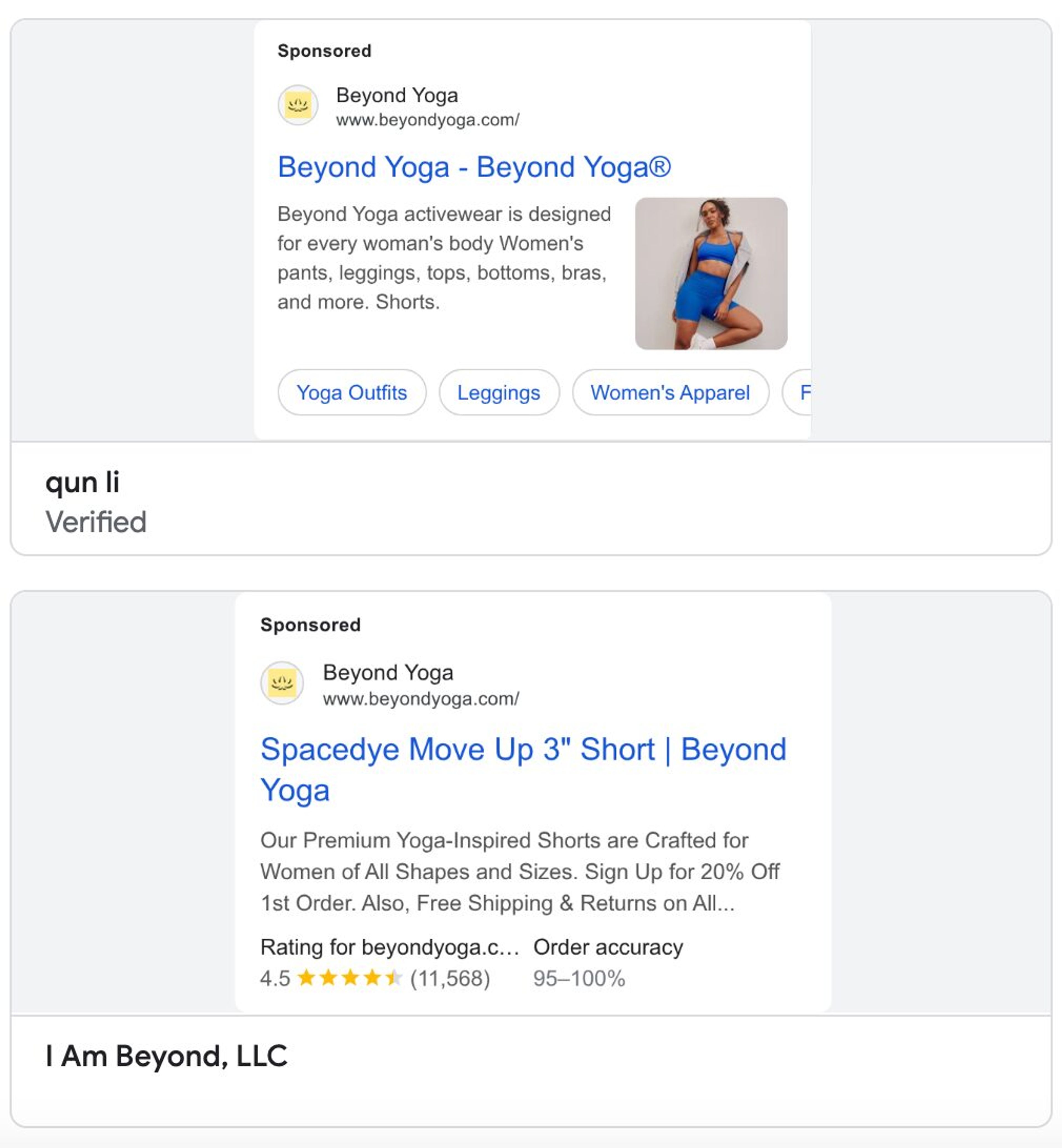 Google Ads by Beyond Yoga