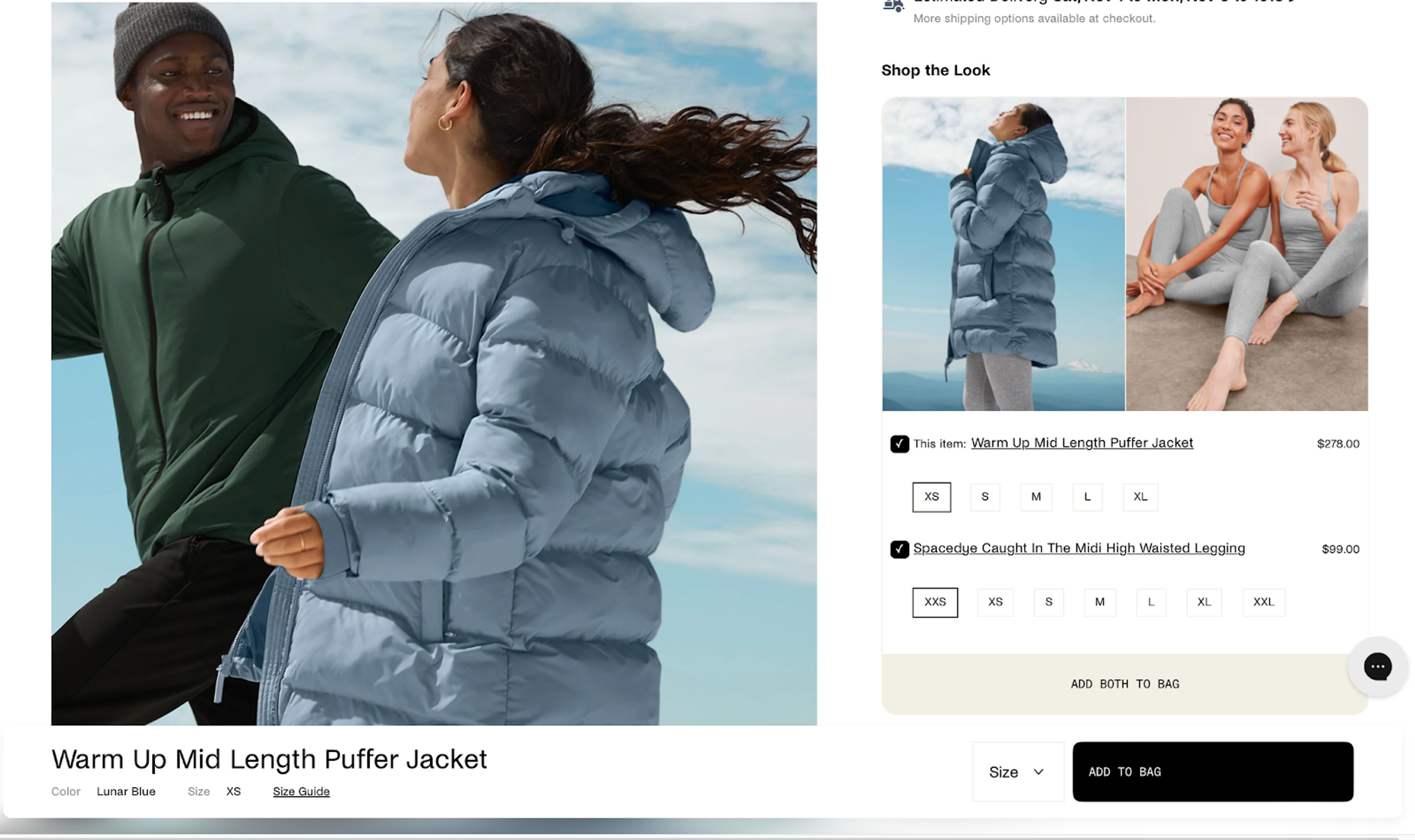 Shop the look section by Beyond Yoga